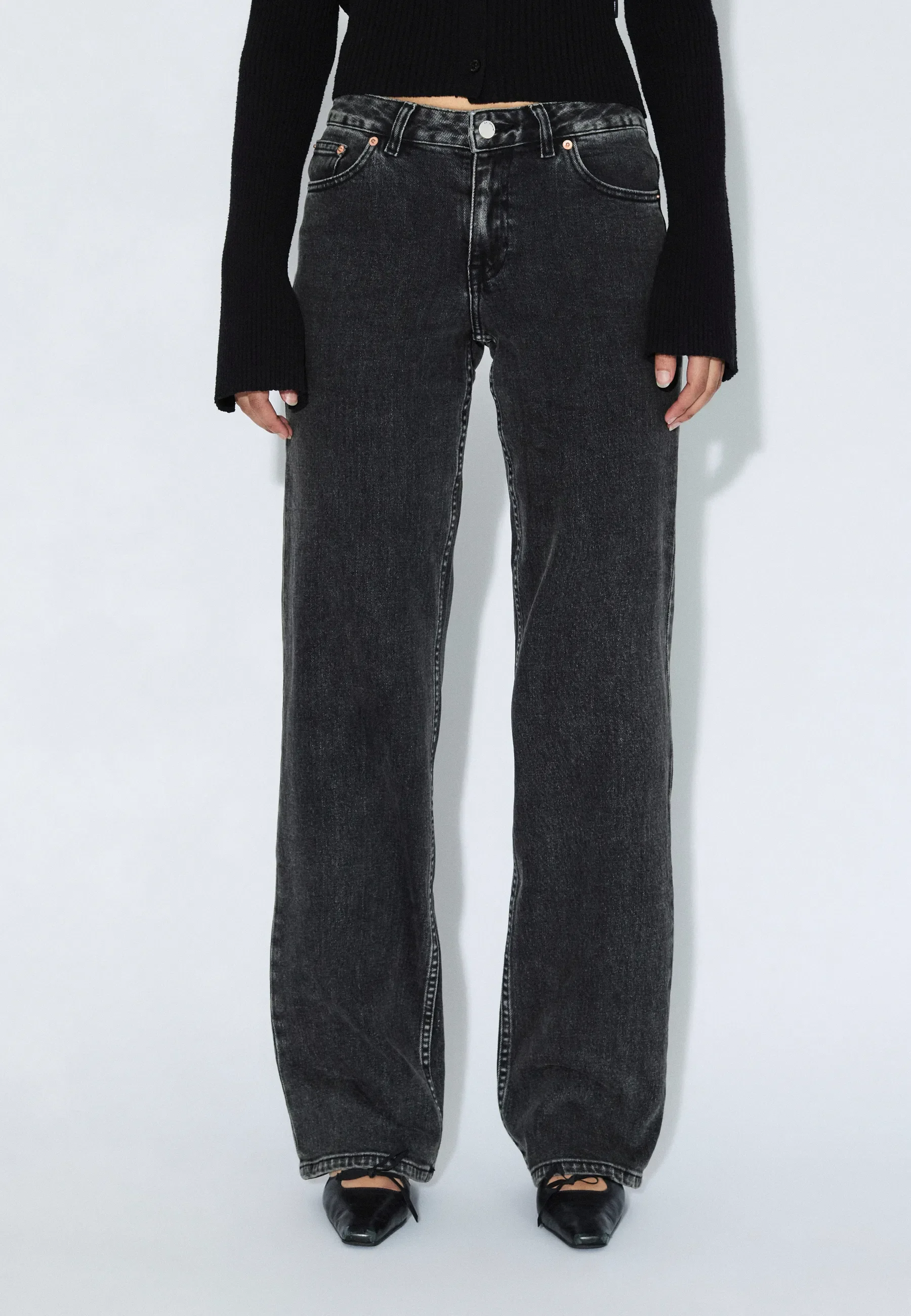 Addy Mid Straight - Tar Aged Black - Image 5