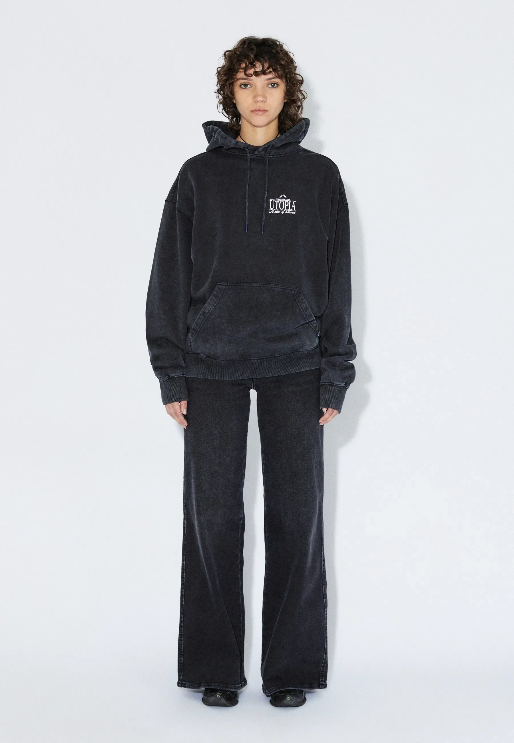 Aiden Hoodie - Washed Black Utopia - Image 9