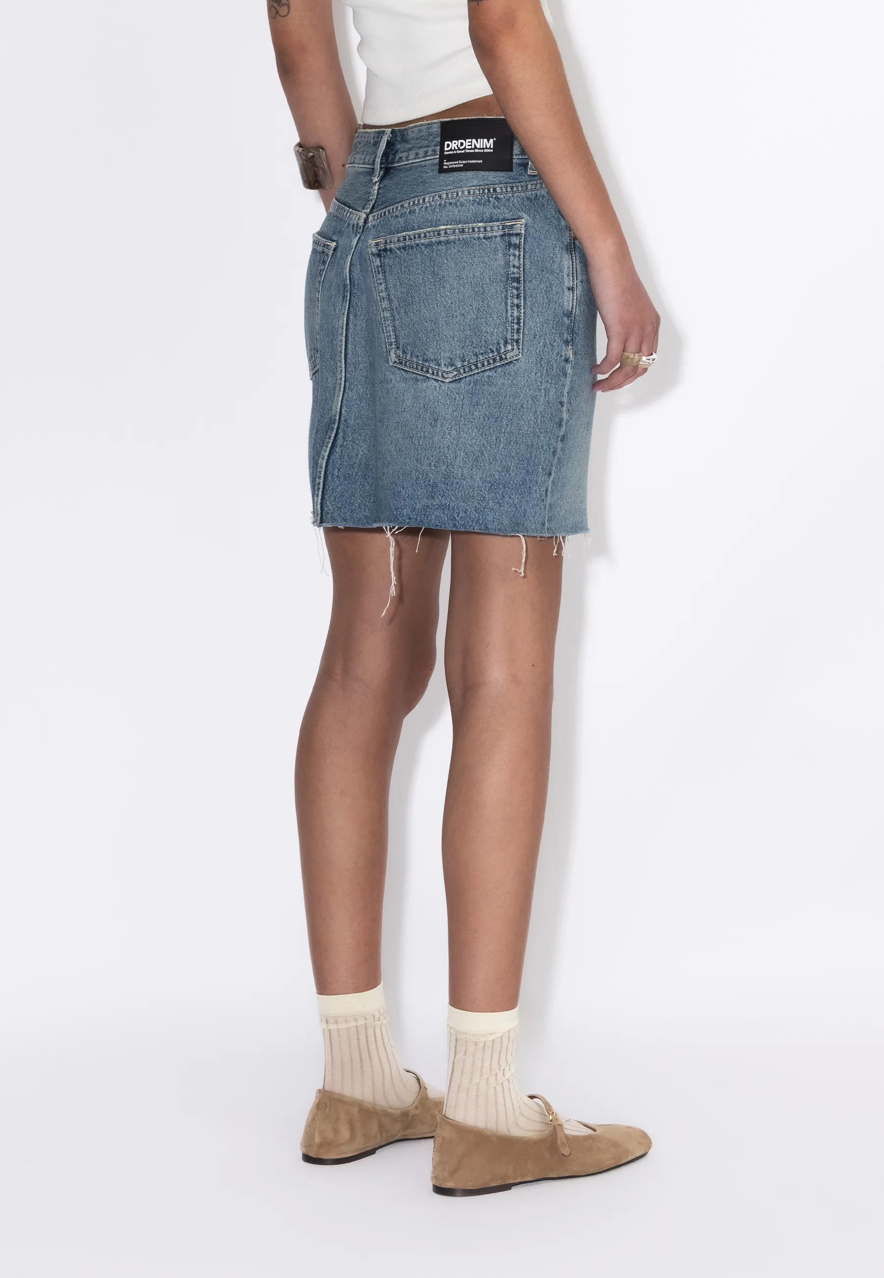 Ara Skirt - Drift Sky Used - Image 5