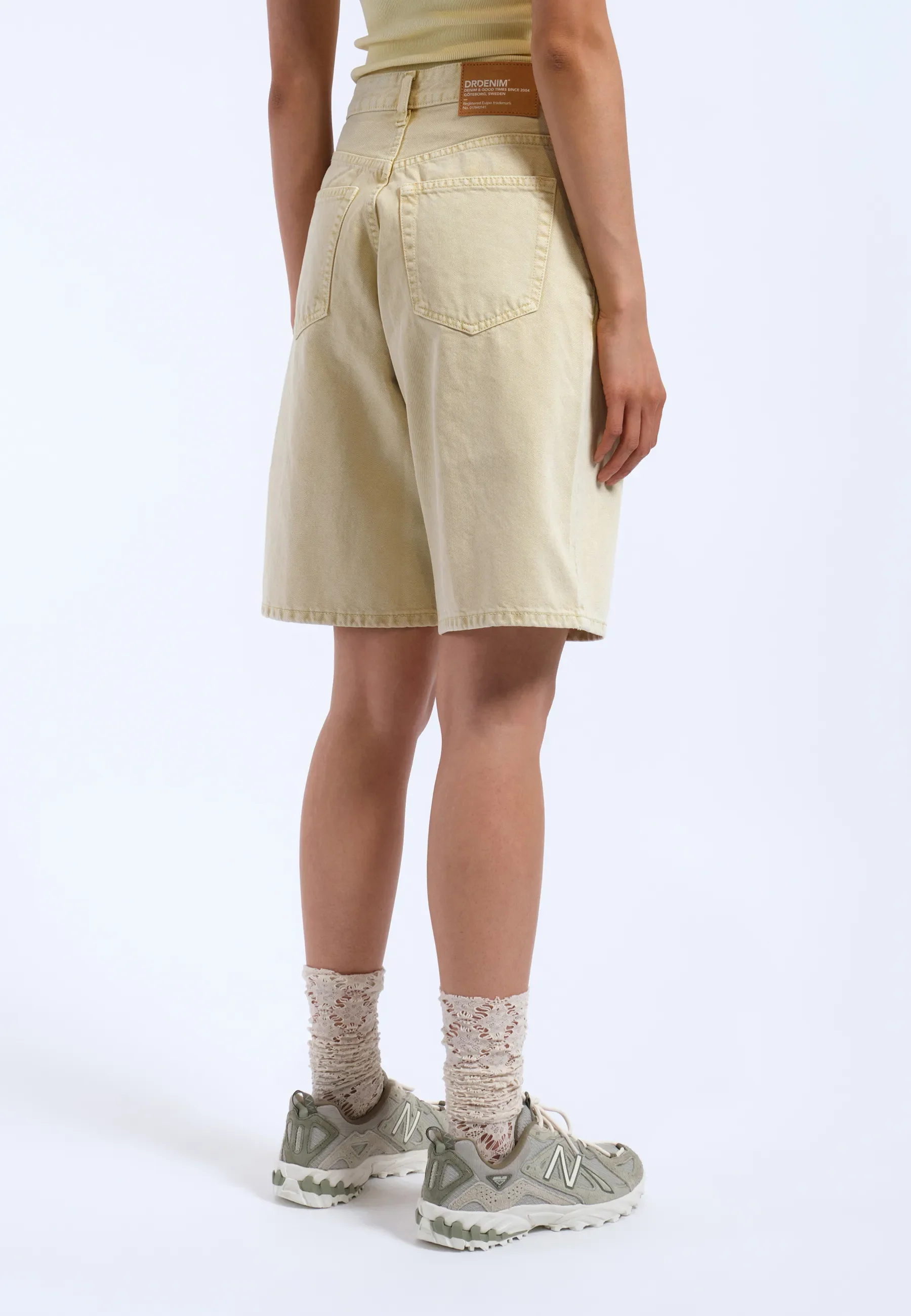 Bella Shorts - Buff Yellow - Image 10