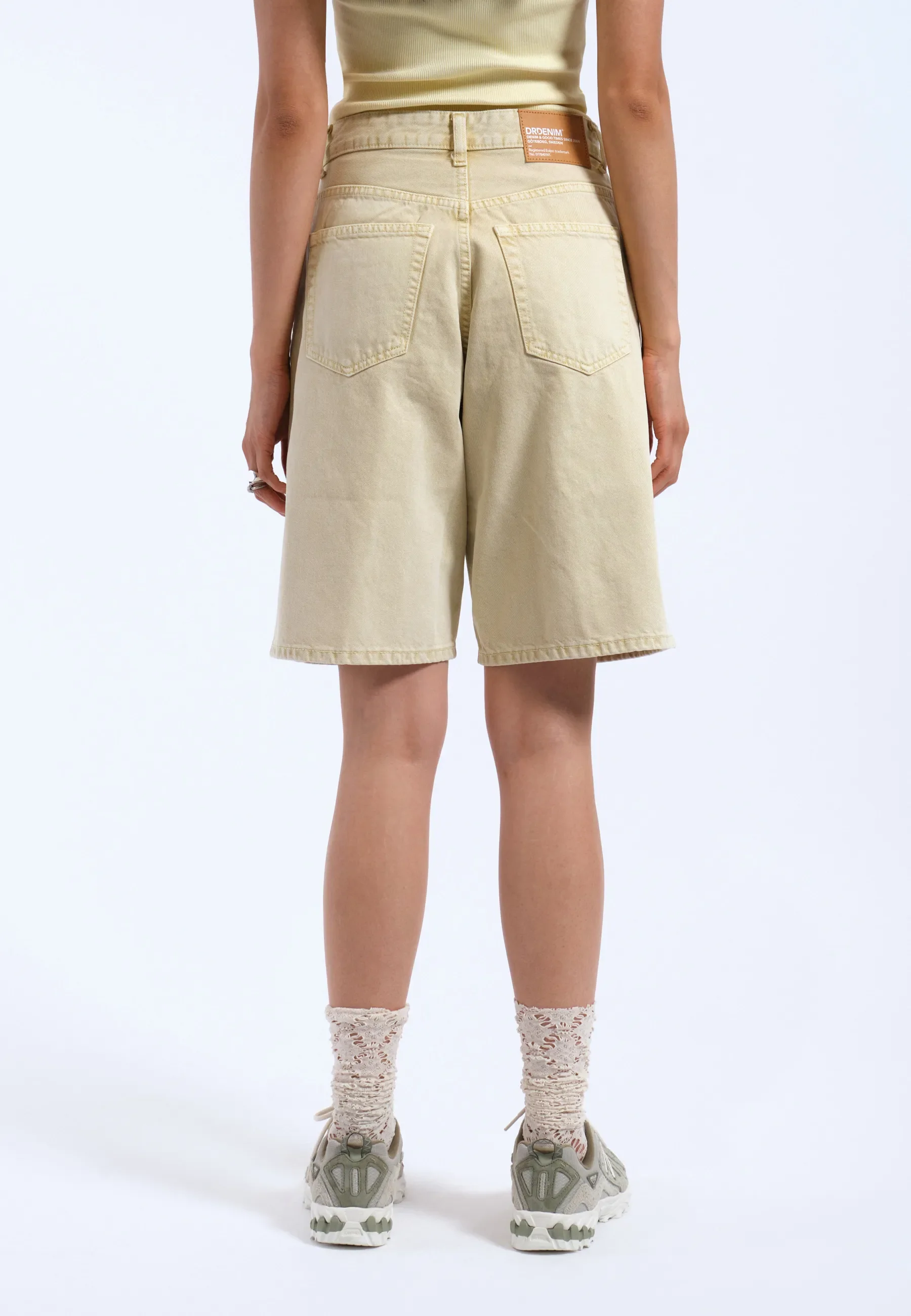 Bella Shorts - Buff Yellow - Image 6
