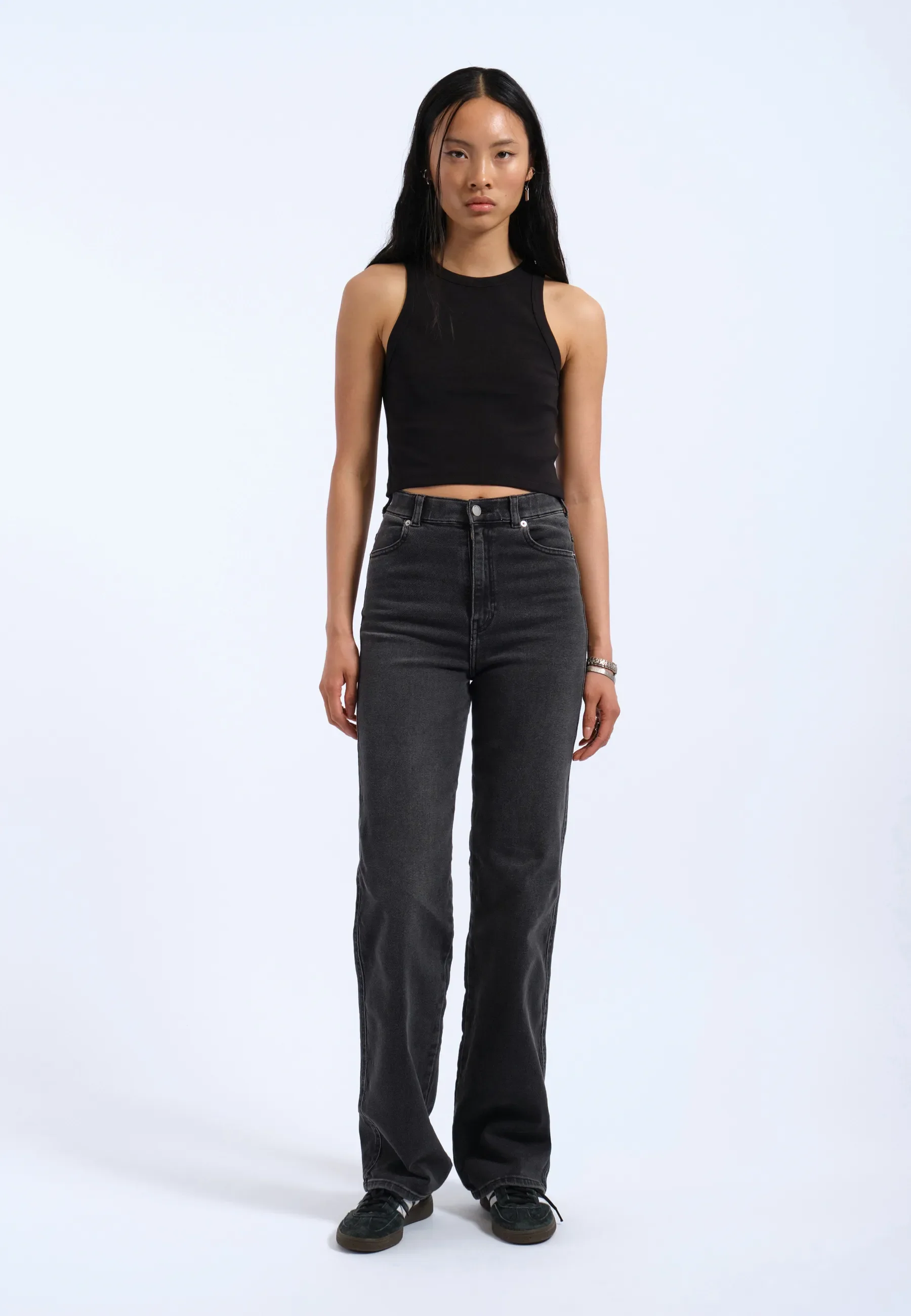 Bey Crop Top - Black - Image 3