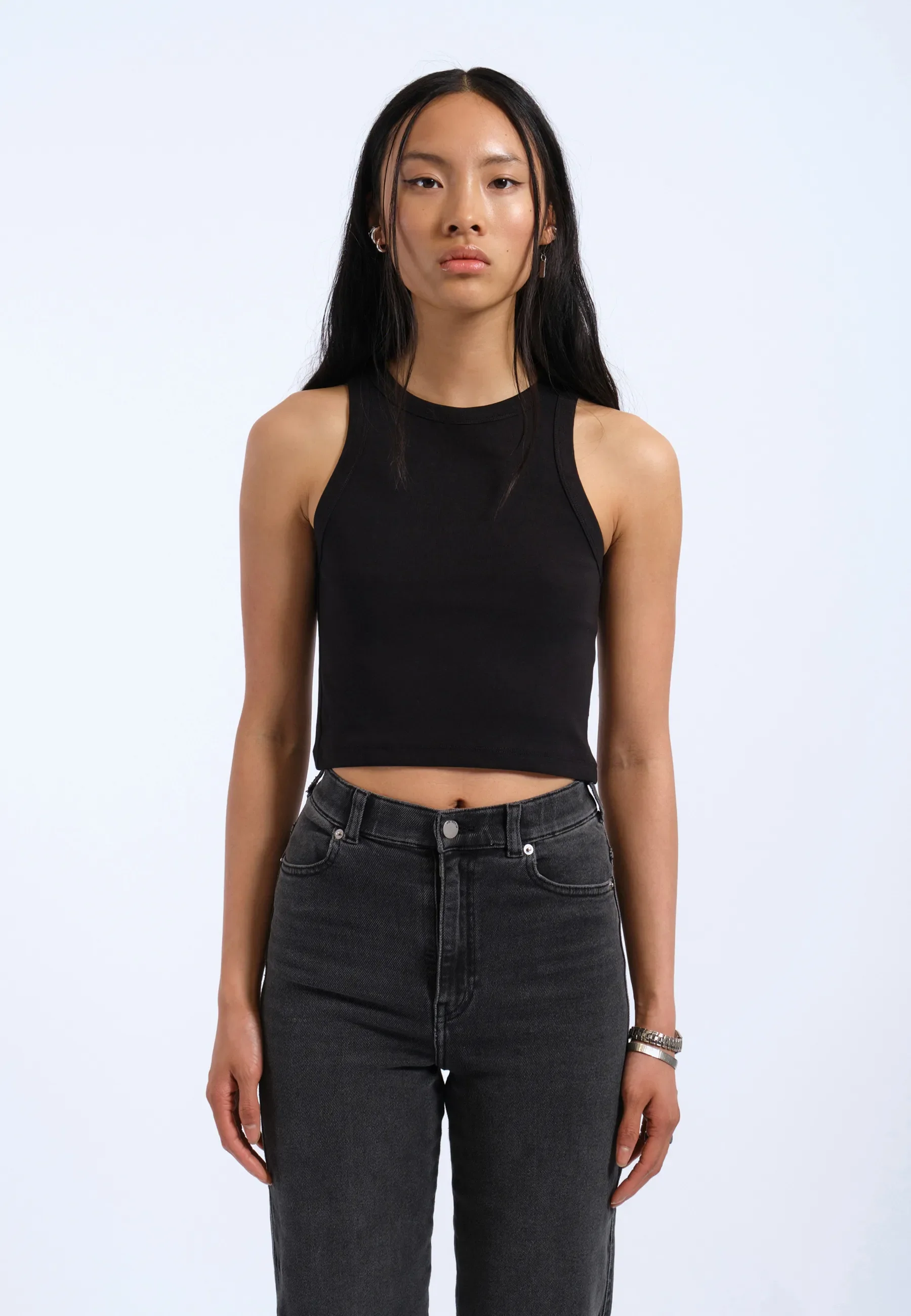 Bey Crop Top - Black - Image 6