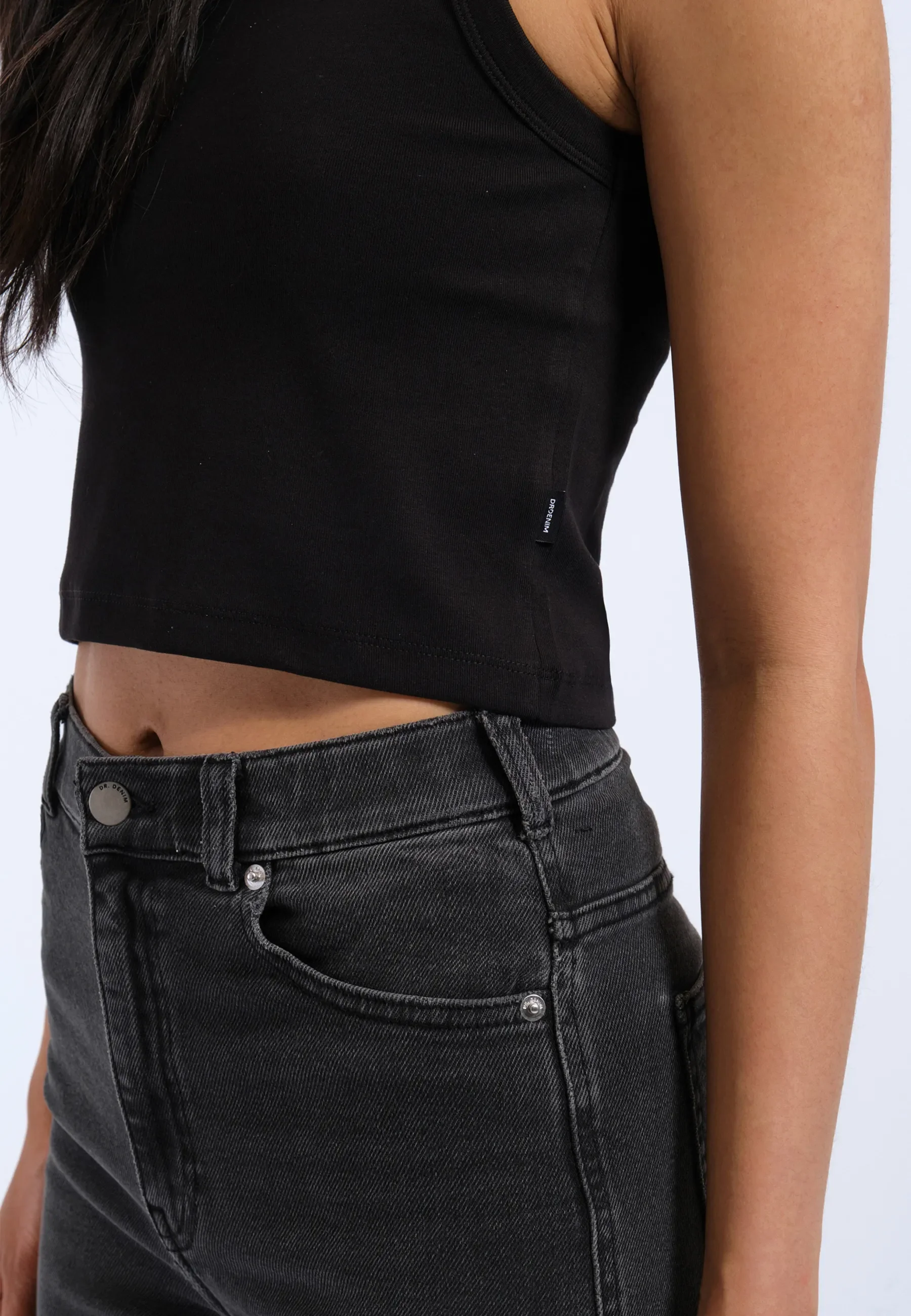Bey Crop Top - Black - Image 7