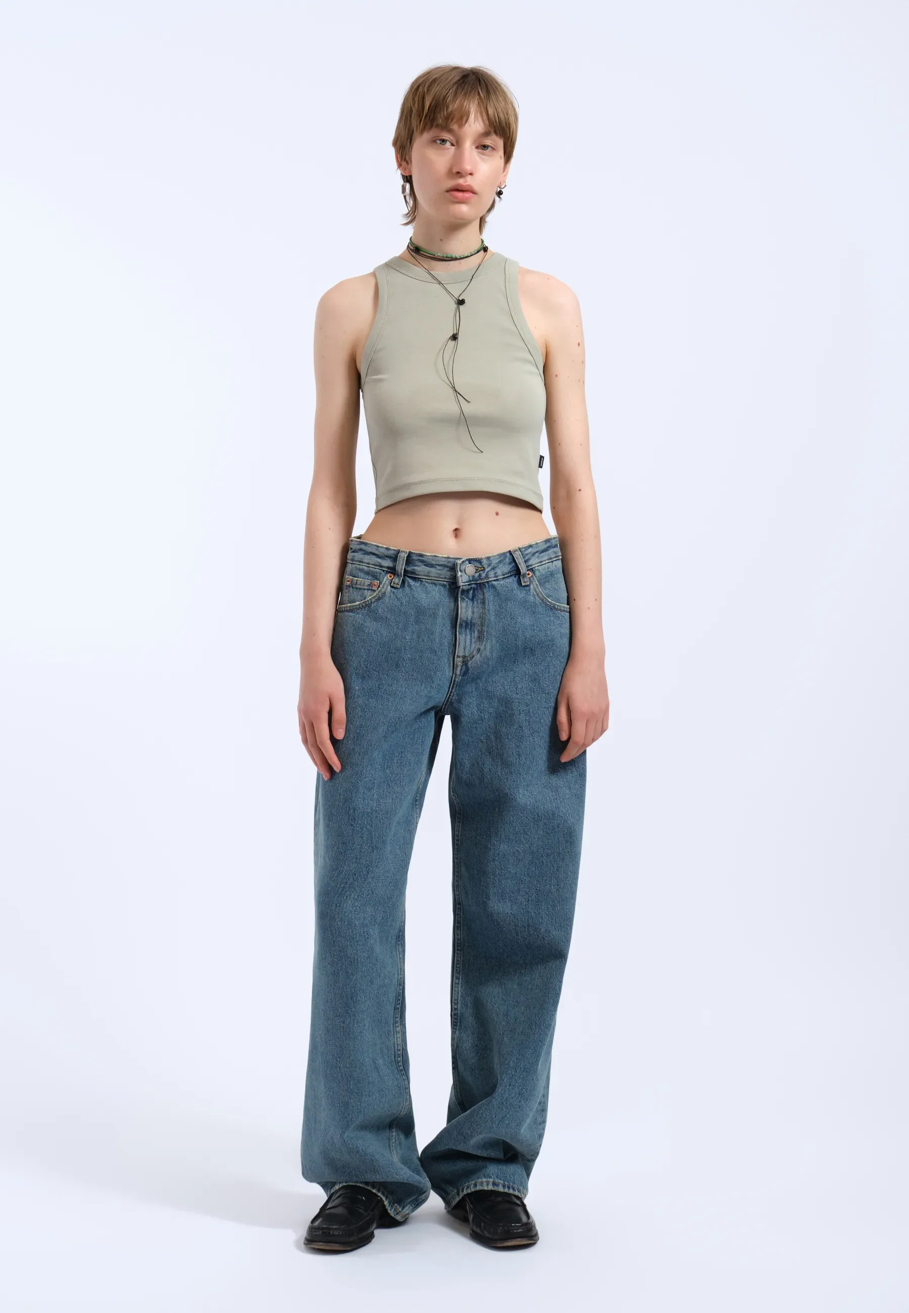 Bey Crop Top - Seagrass - Image 2