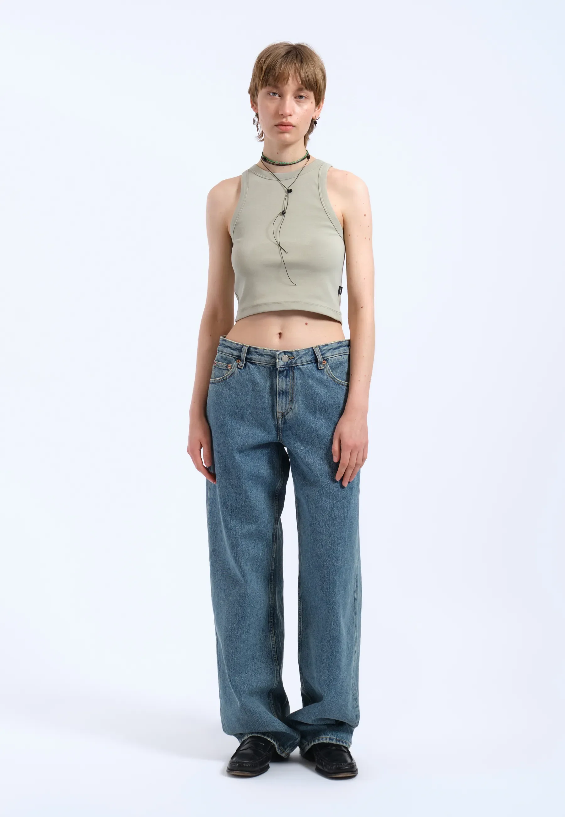 Bey Crop Top - Seagrass - Image 3