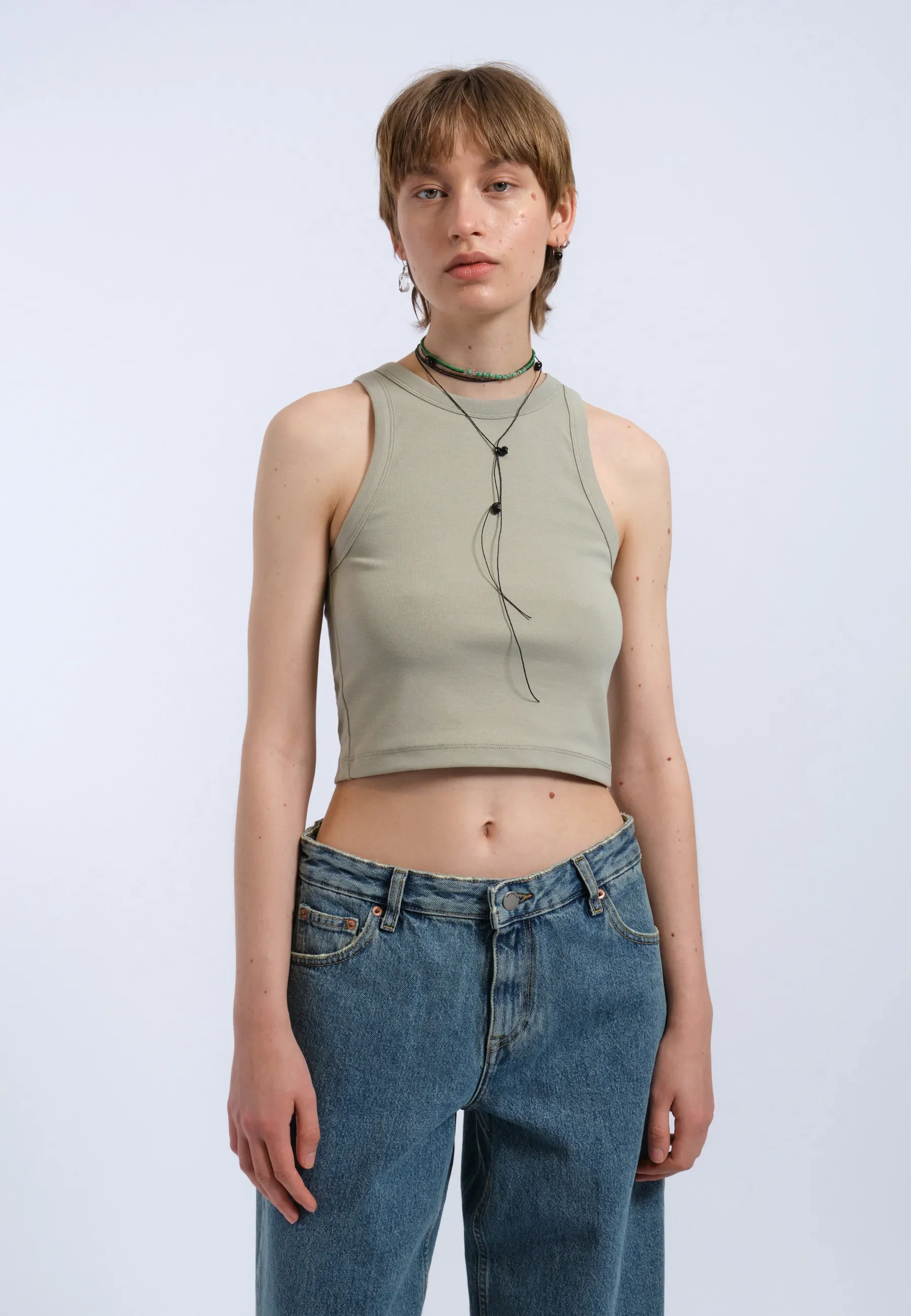 Bey Crop Top - Seagrass - Image 4