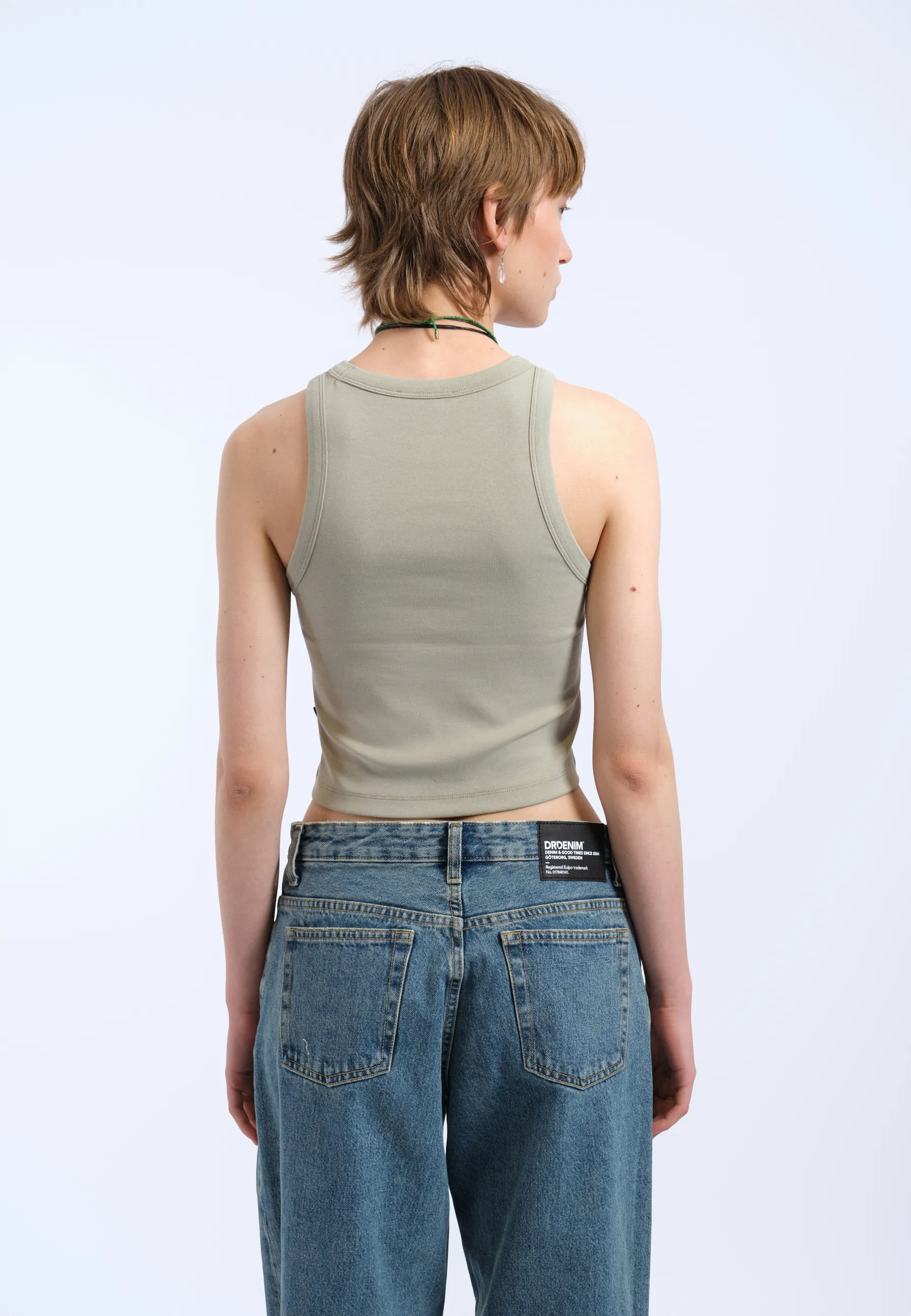 Bey Crop Top - Seagrass - Image 8