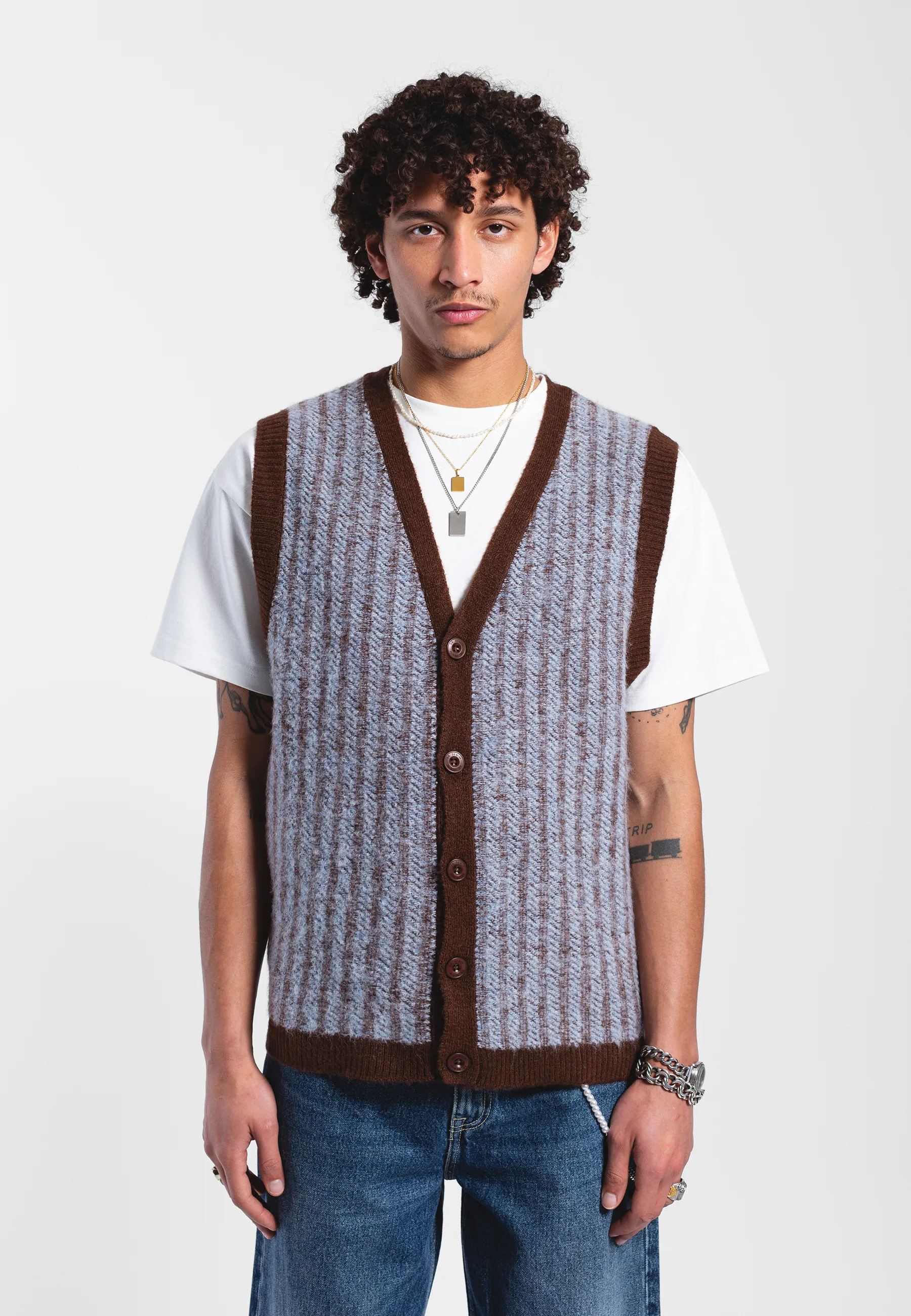 Bobby Vest - Zen Blue Twine - Image 2
