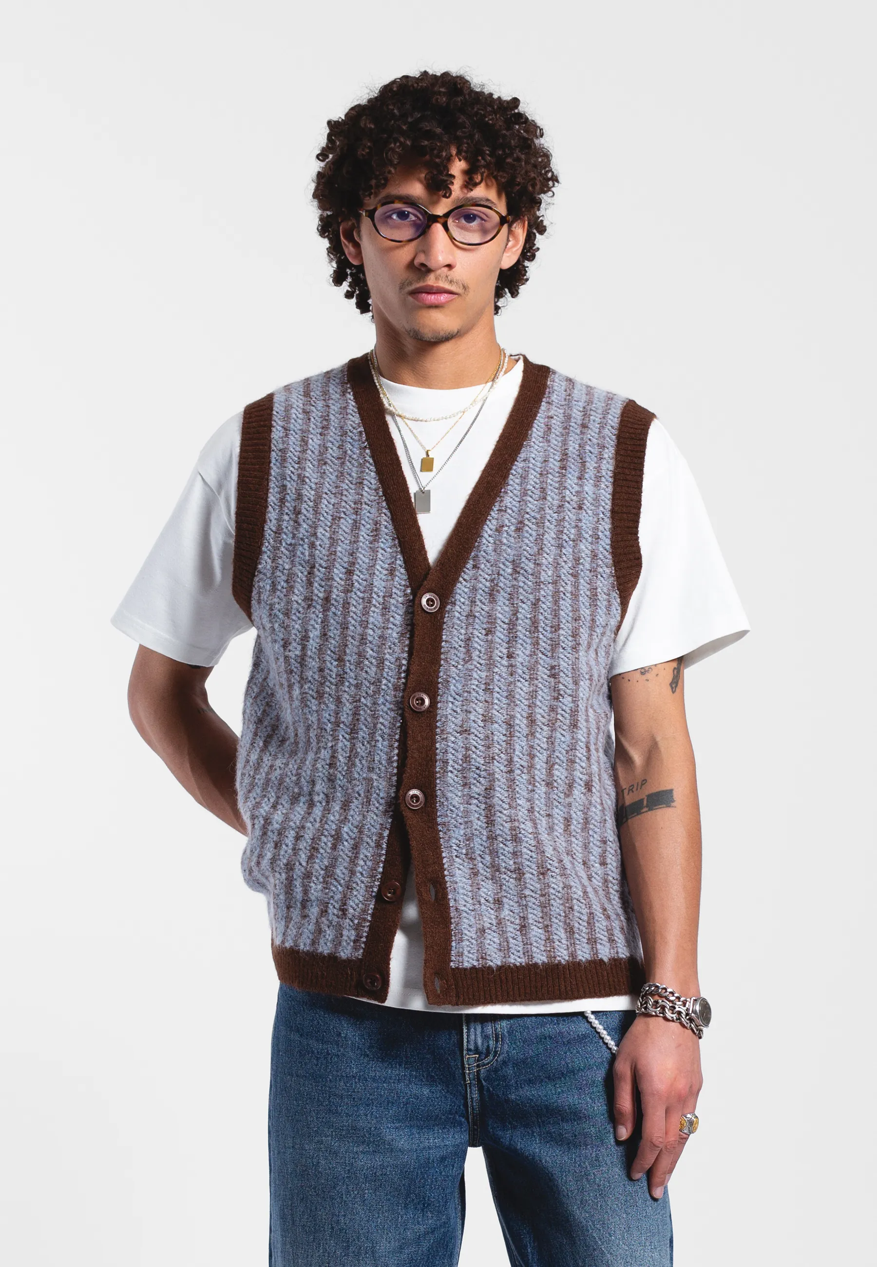 Bobby Vest - Zen Blue Twine - Image 4