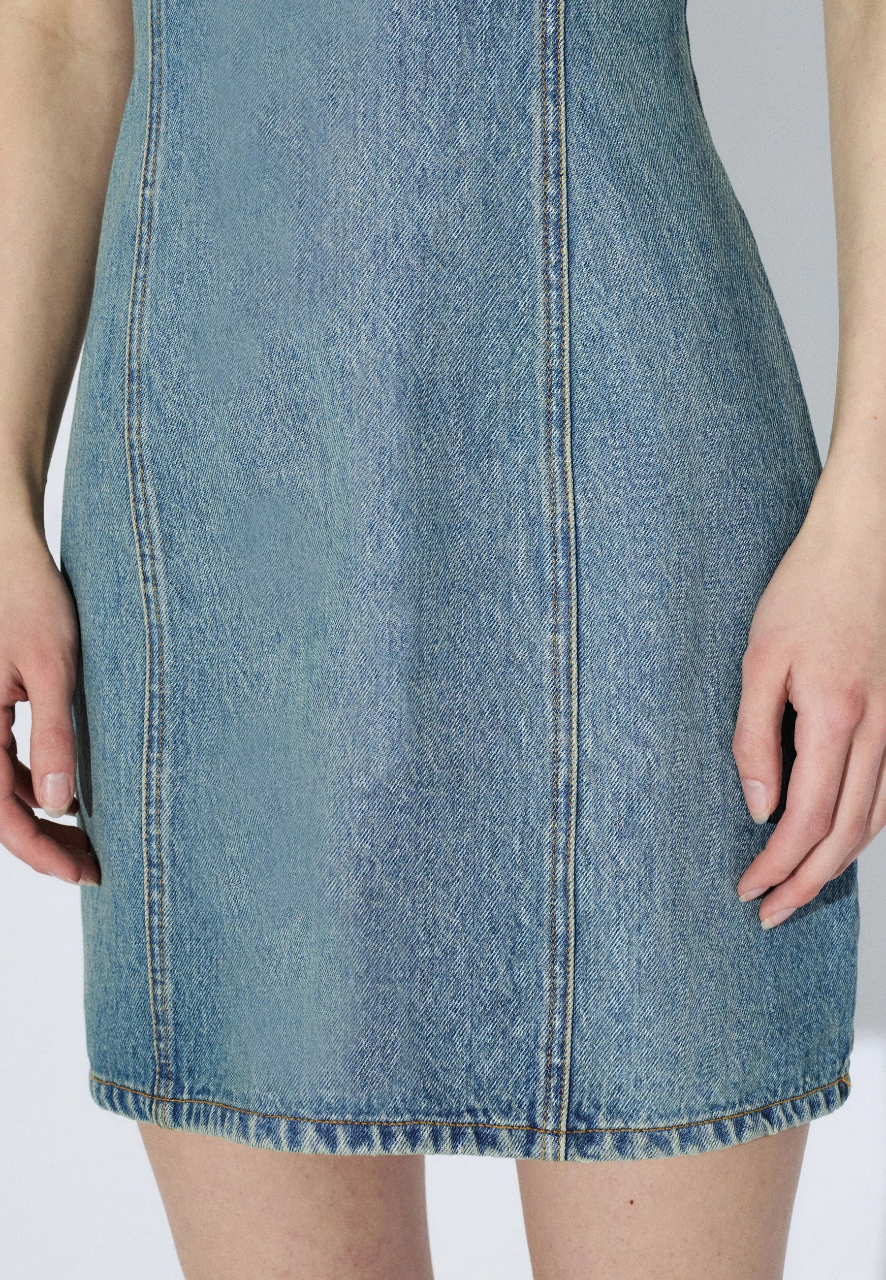 Calista Dress - Stream Sky Aged - Image 8