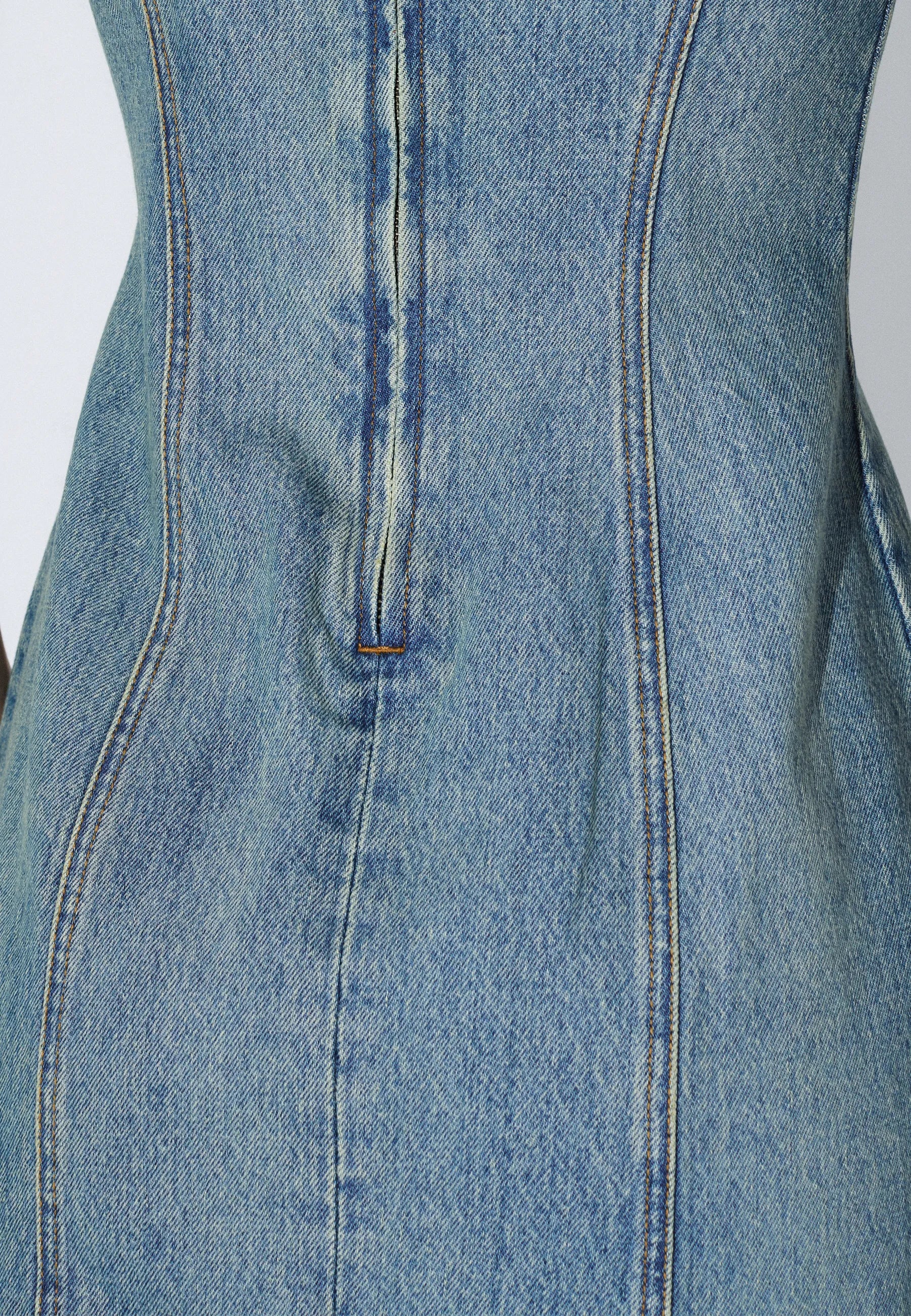 Calista Dress - Stream Sky Aged - Image 9