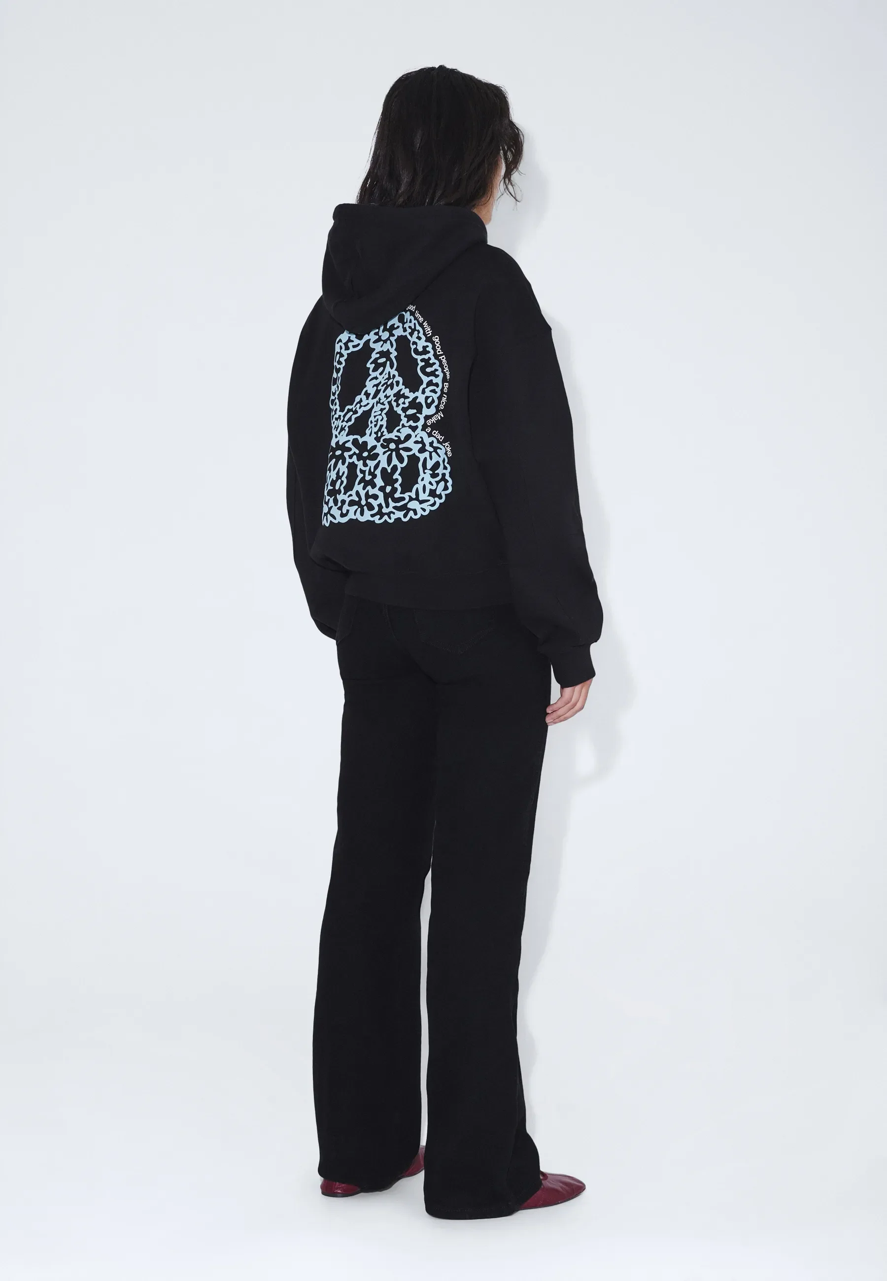 Debbie Hoodie - Black DD Peace - Image 5