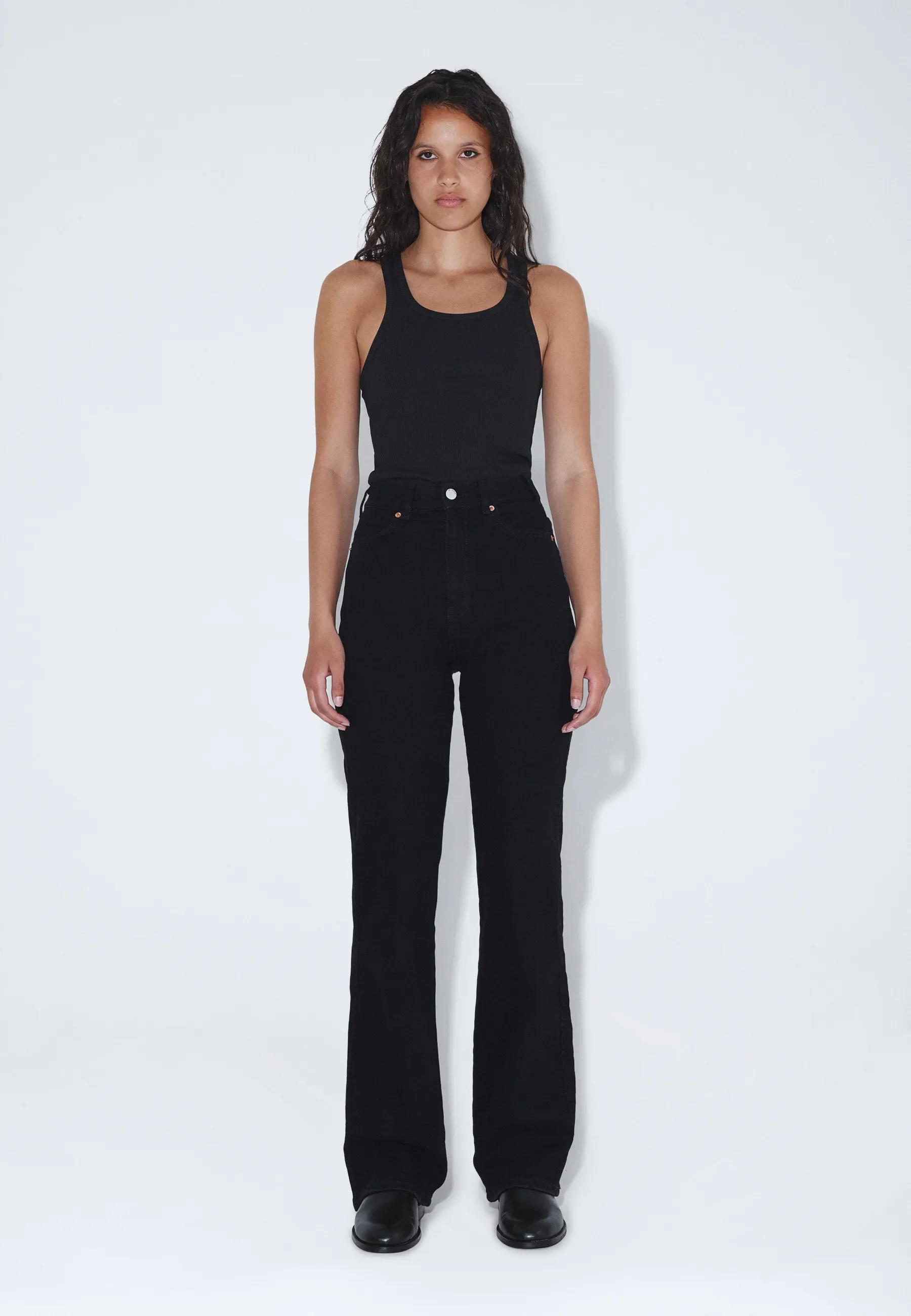 Demi Tank Top - Black - Image 3