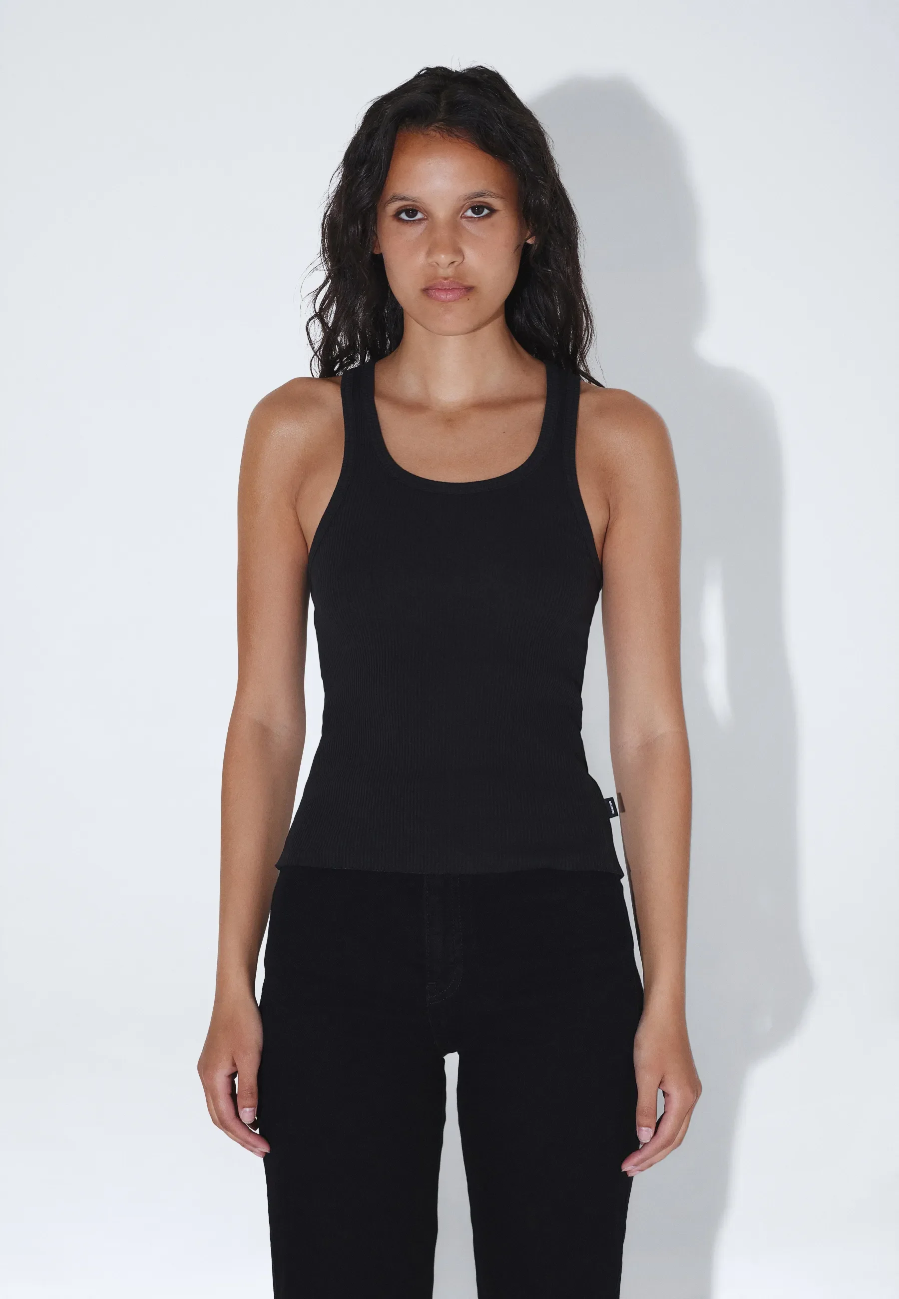 Demi Tank Top - Black - Image 5