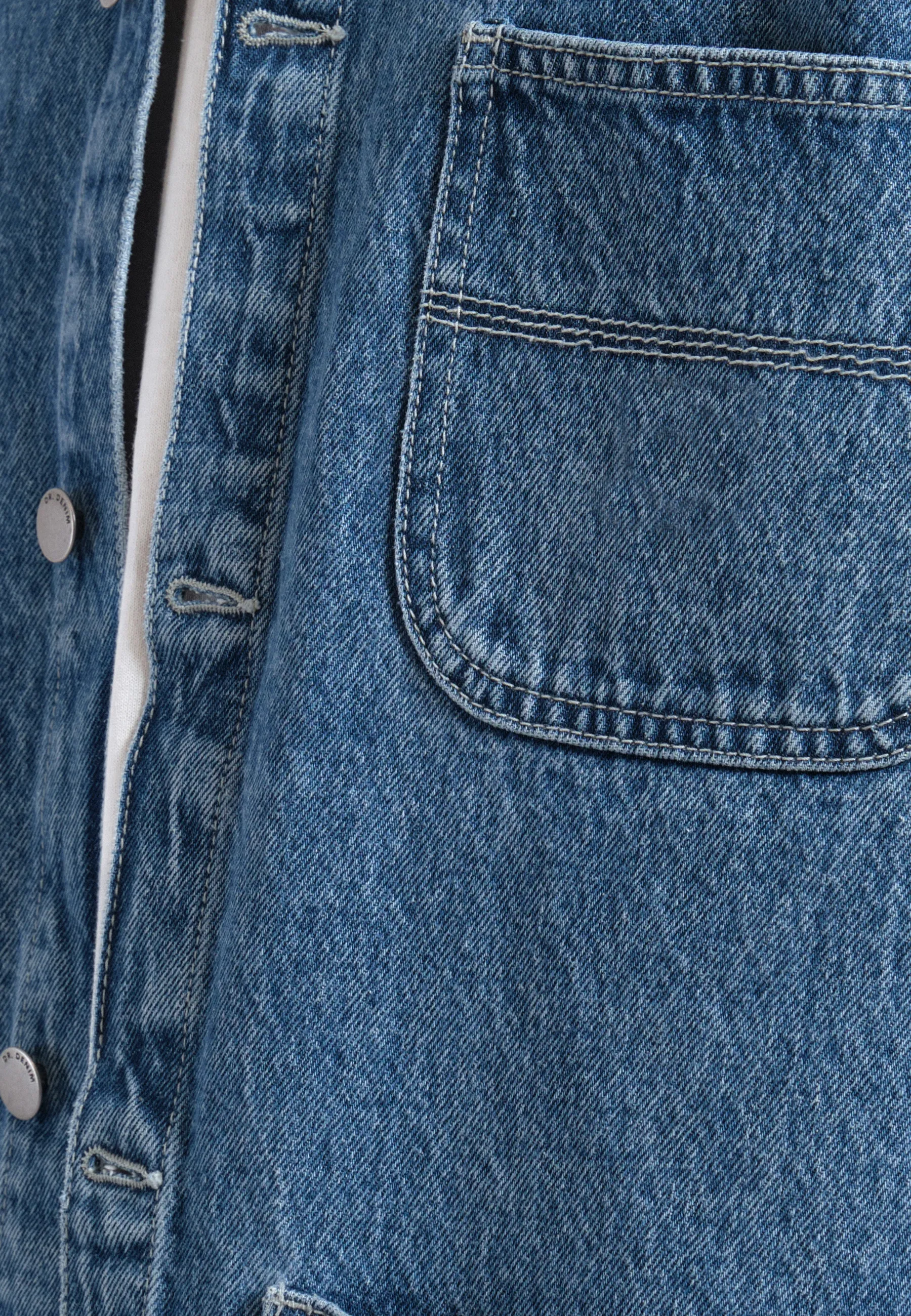 Devon Worker Jacket - Stream Sky Retro Contrast - Image 15