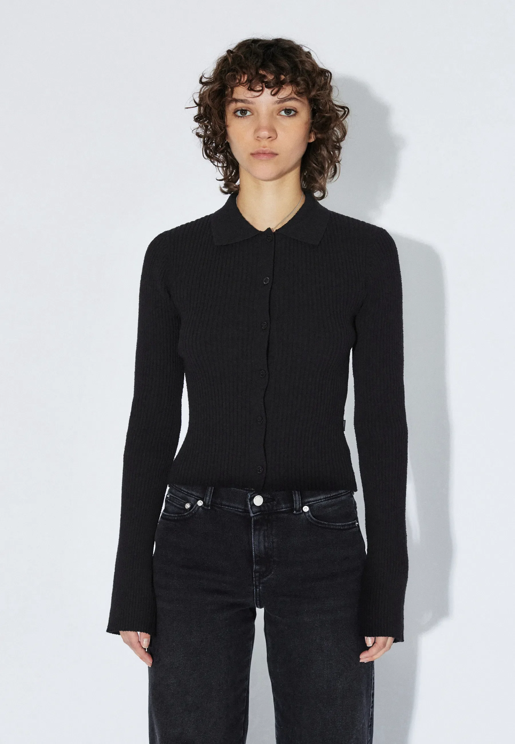Eliza Knit Top - Black - Image 5