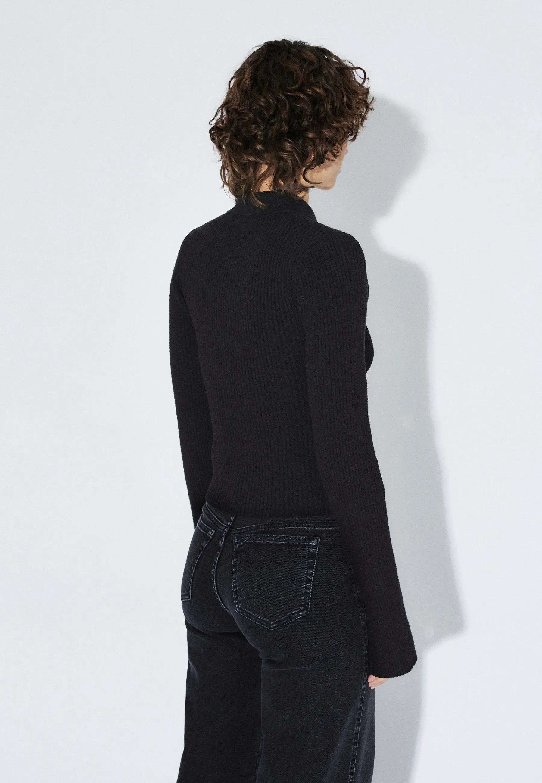 Eliza Knit Top - Black - Image 7