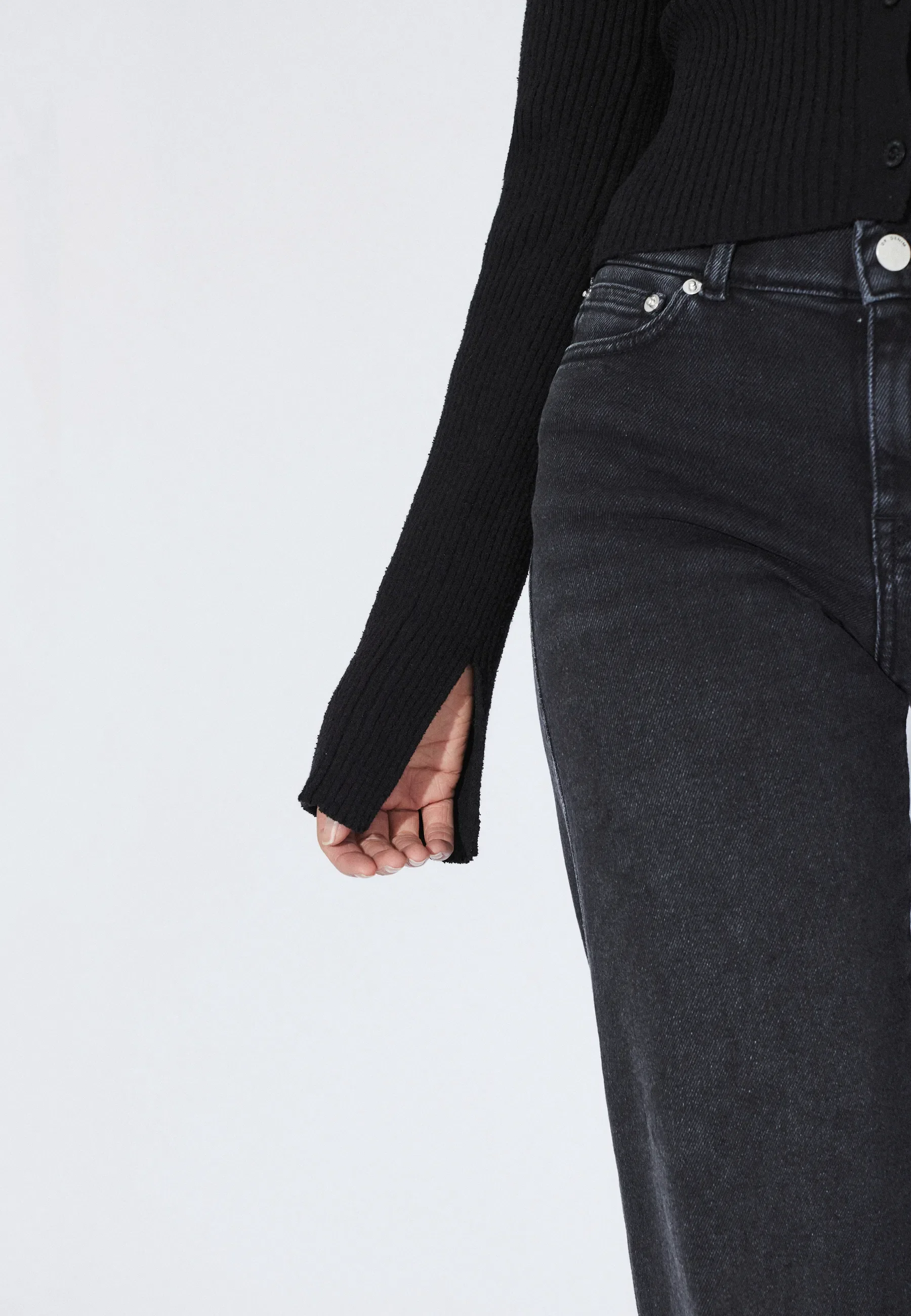 Eliza Knit Top - Black - Image 9