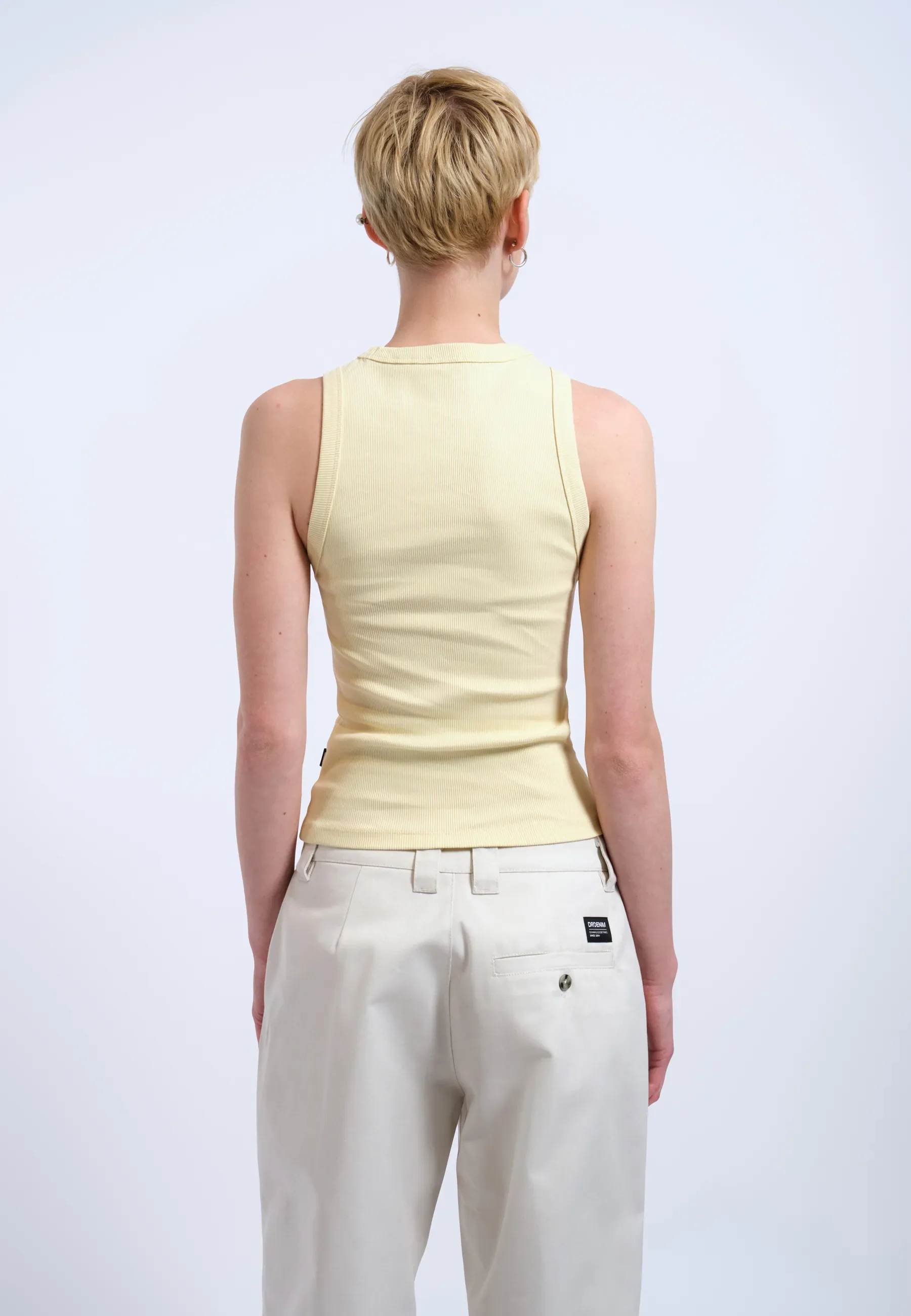 Etta Top - Light Yellow - Image 8
