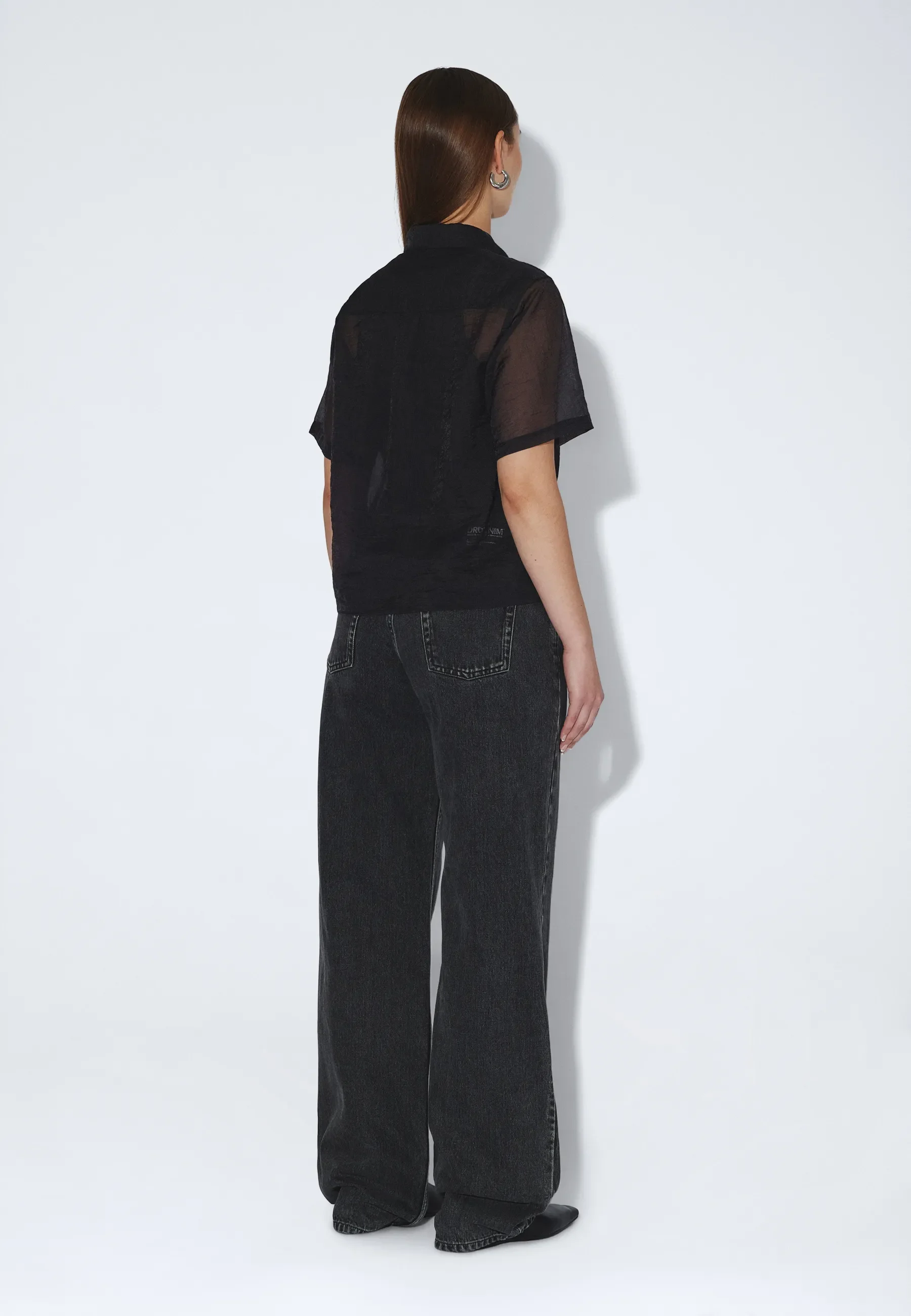 Hollow Shirt - Black - Image 4