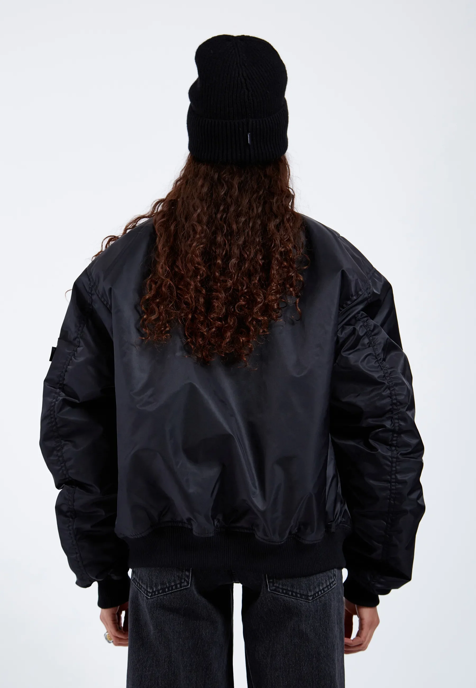 Jarvis Bomber Jacket - Black - Image 10