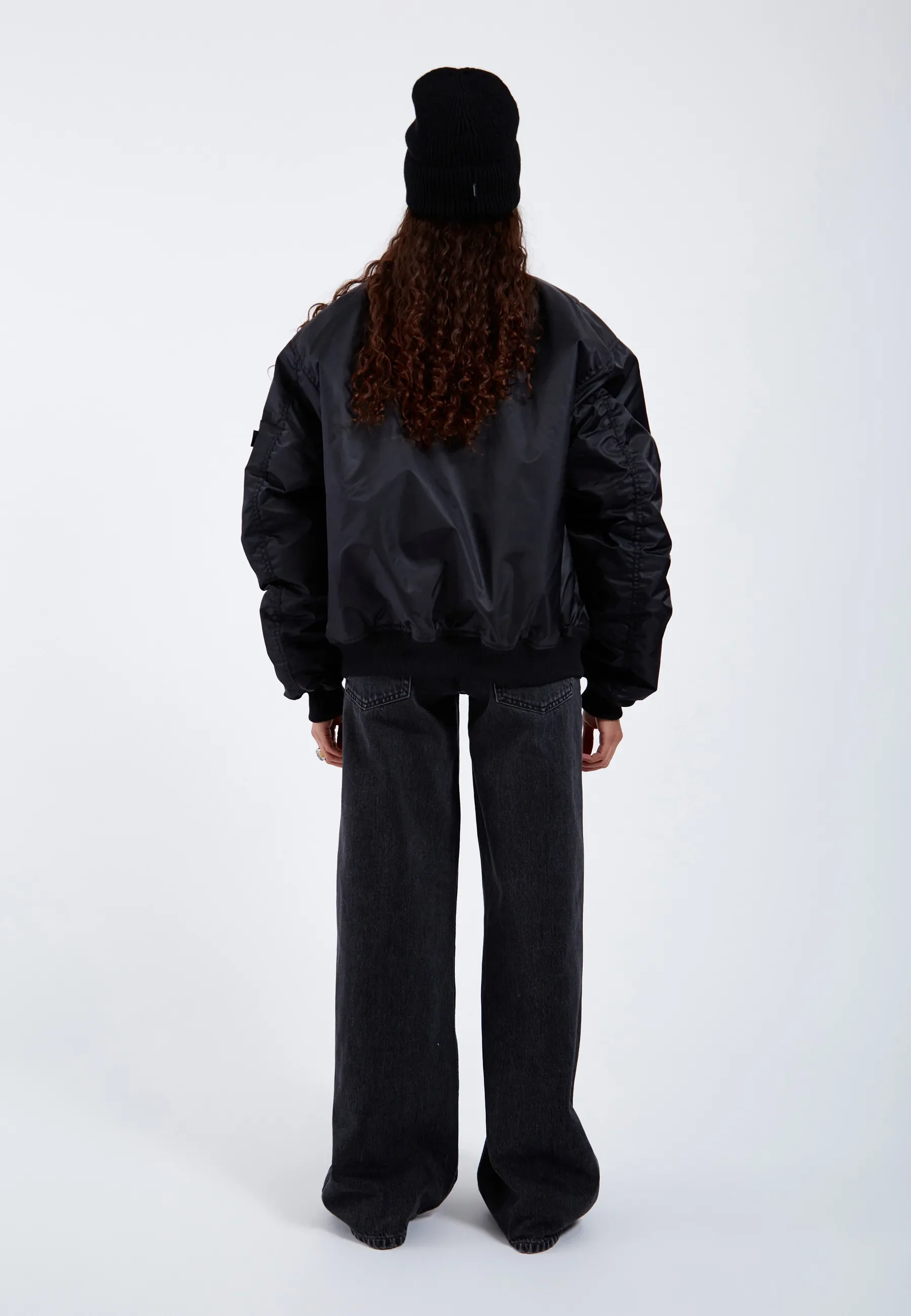 Jarvis Bomber Jacket - Black - Image 11