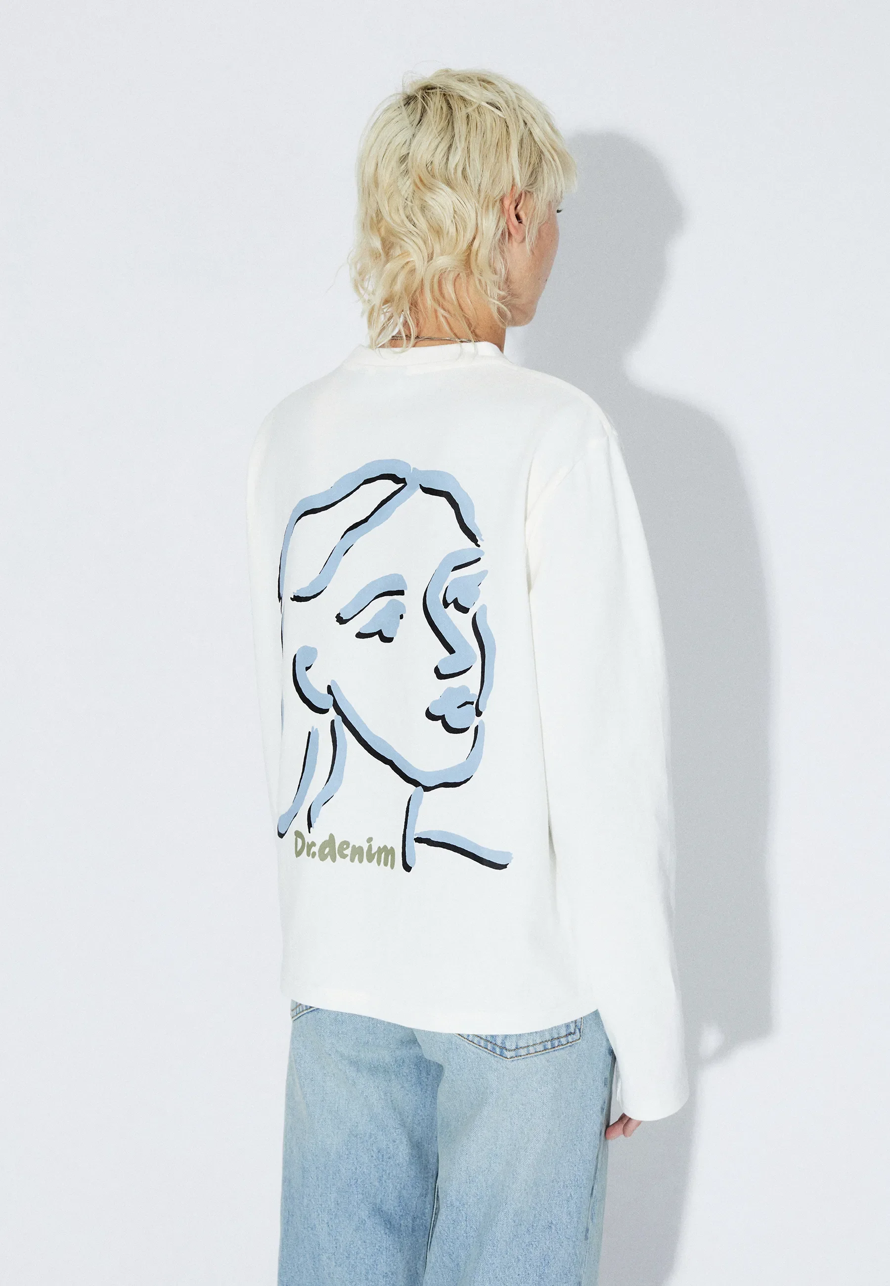 Kath Long Sleeve - Off White Draw - Image 5