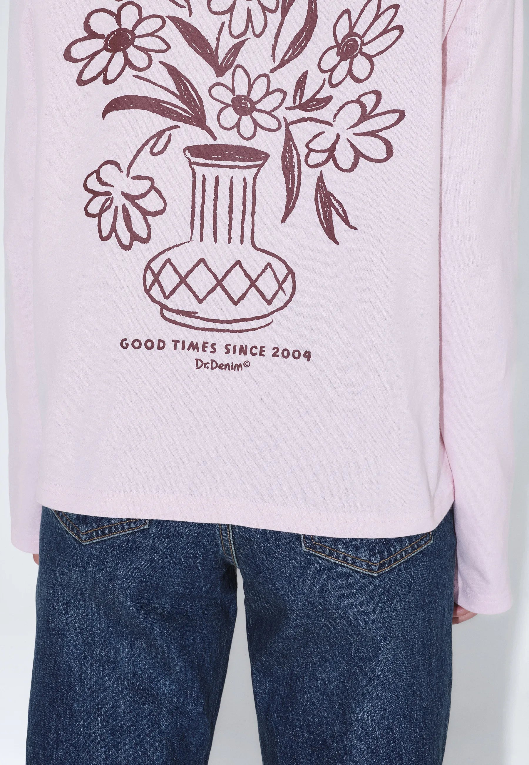 Kath Longsleeve - Pink Flower - Image 10