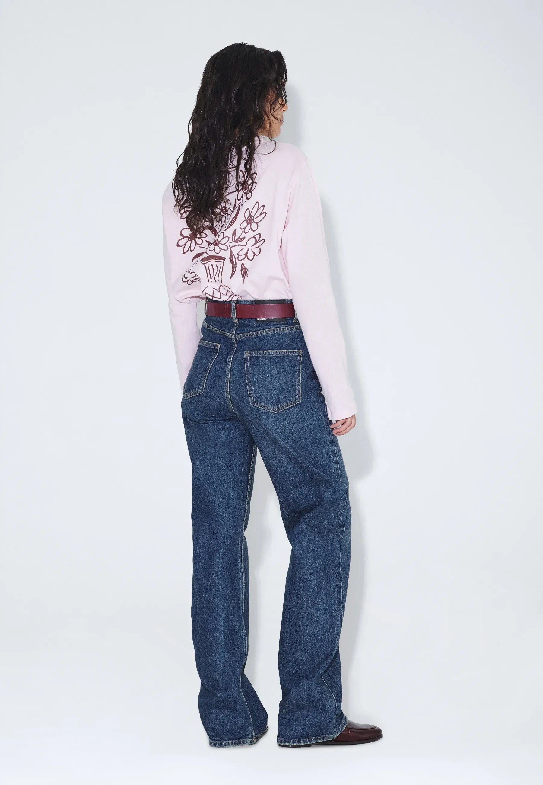 Kath Longsleeve - Pink Flower - Image 4
