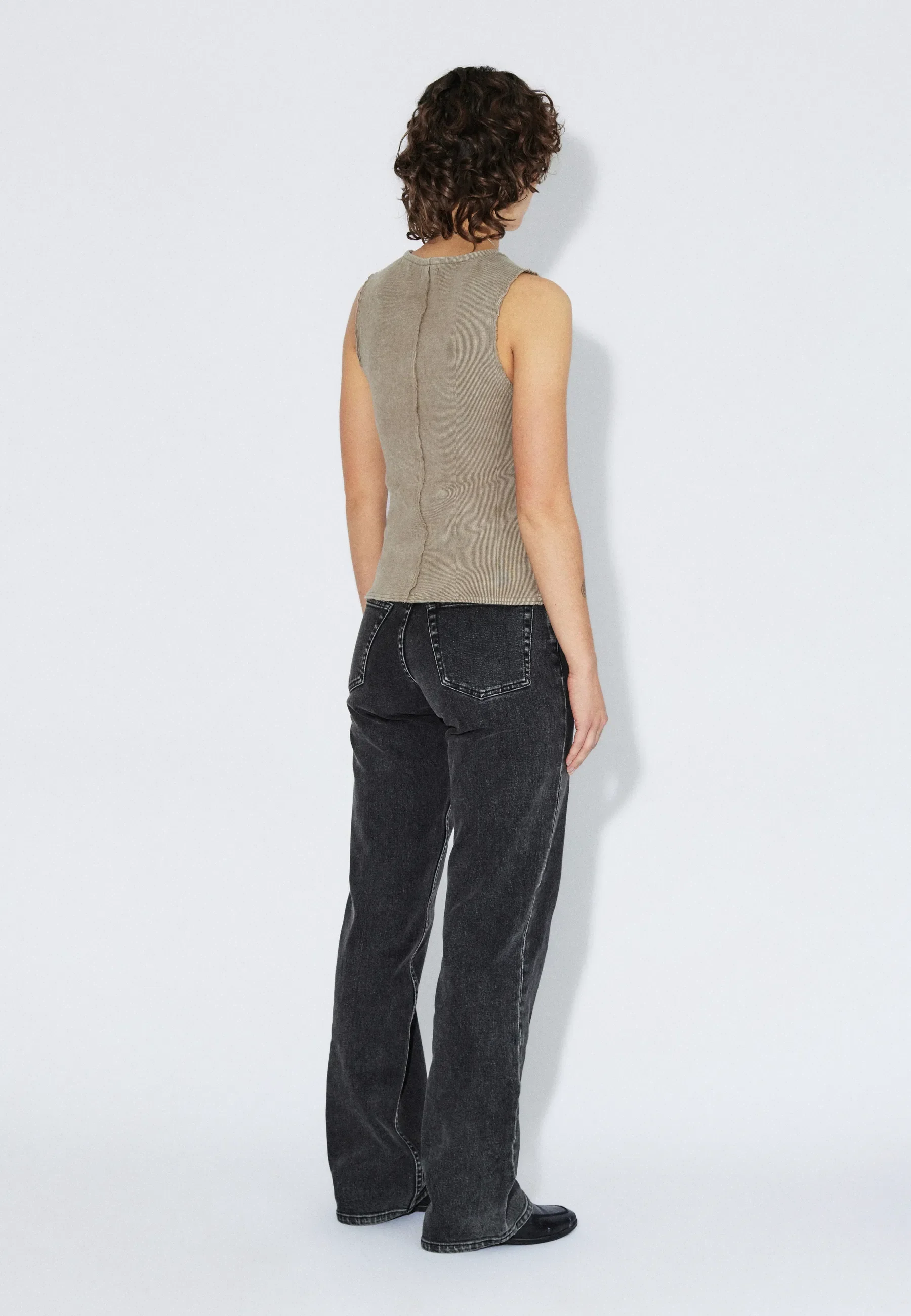 Lilja Rib - Washed Khaki - Image 3