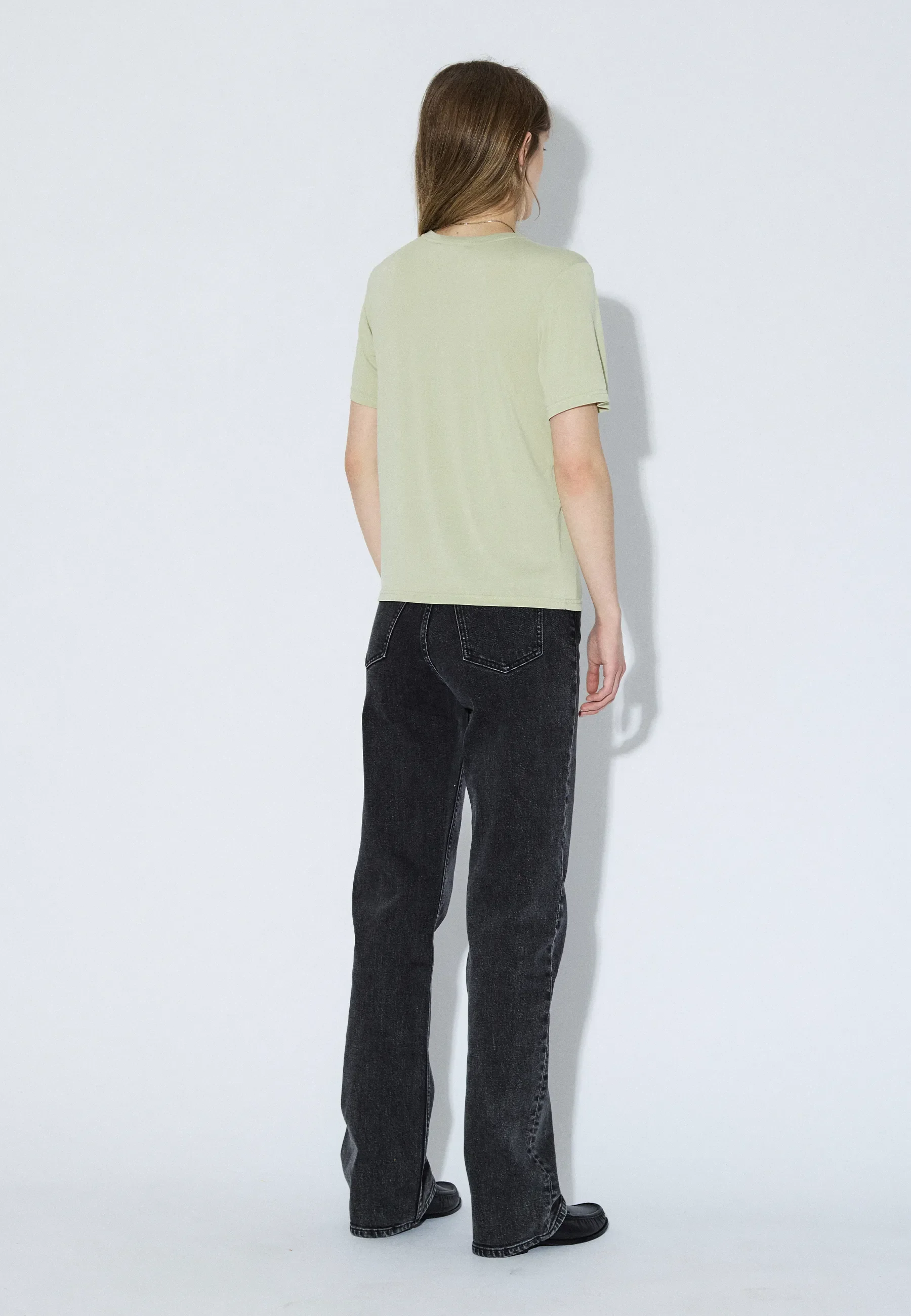 Lyra Top - Lt Green Mono - Image 4