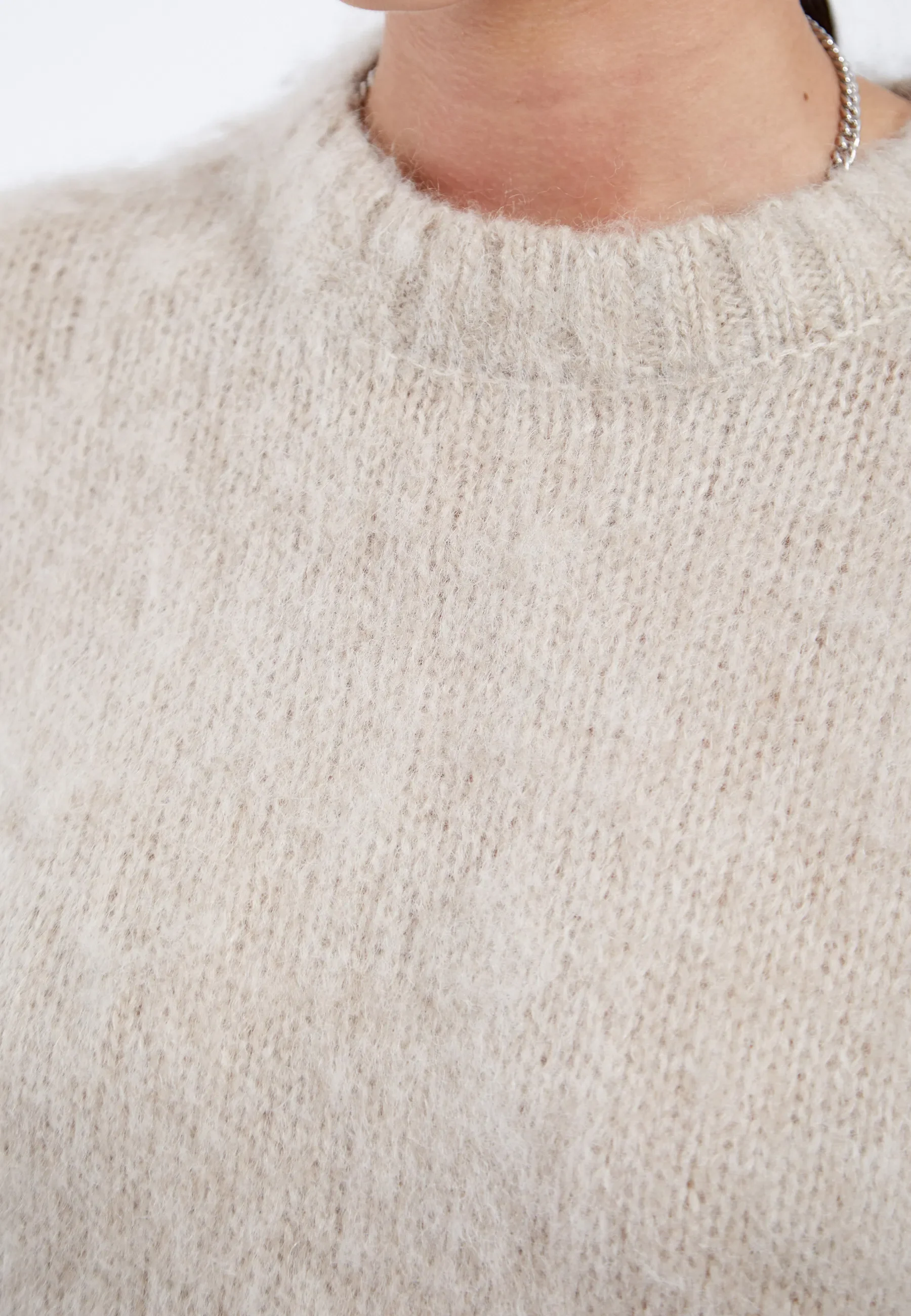 Mic Sweater - Brushed Silver Lining - Image 14