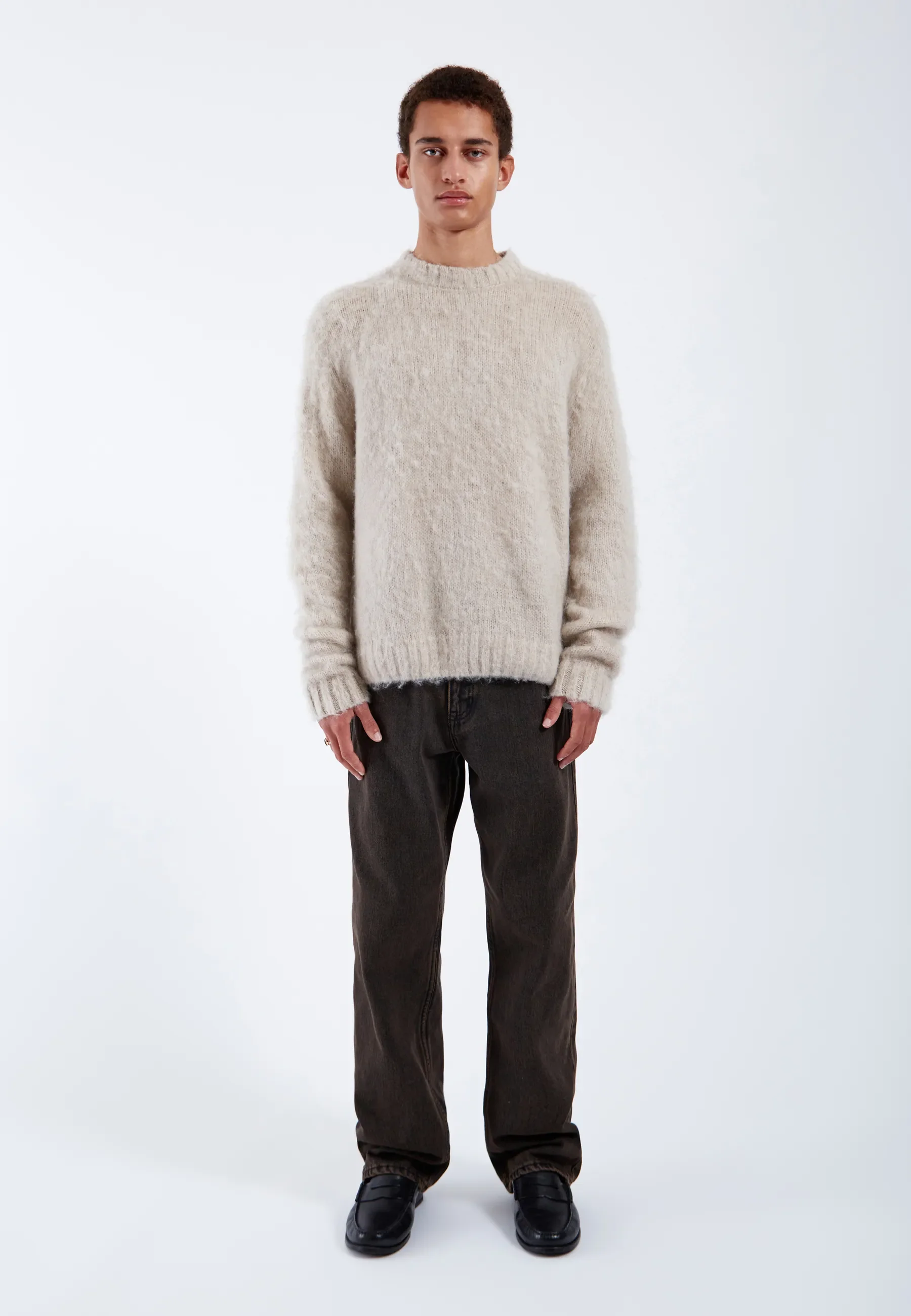 Mic Sweater - Brushed Silver Lining - Image 5