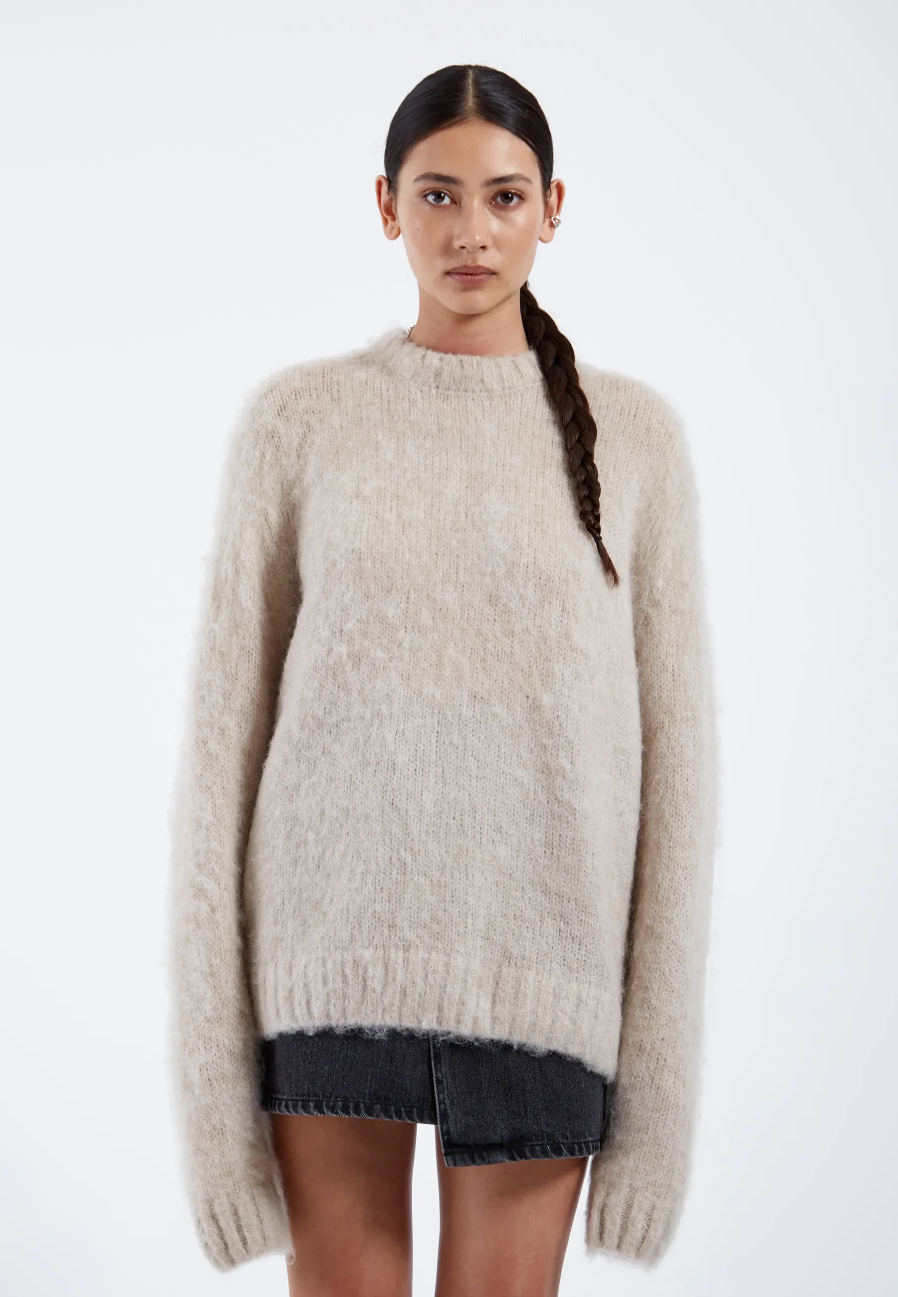 Mic Sweater - Brushed Silver Lining - Image 6