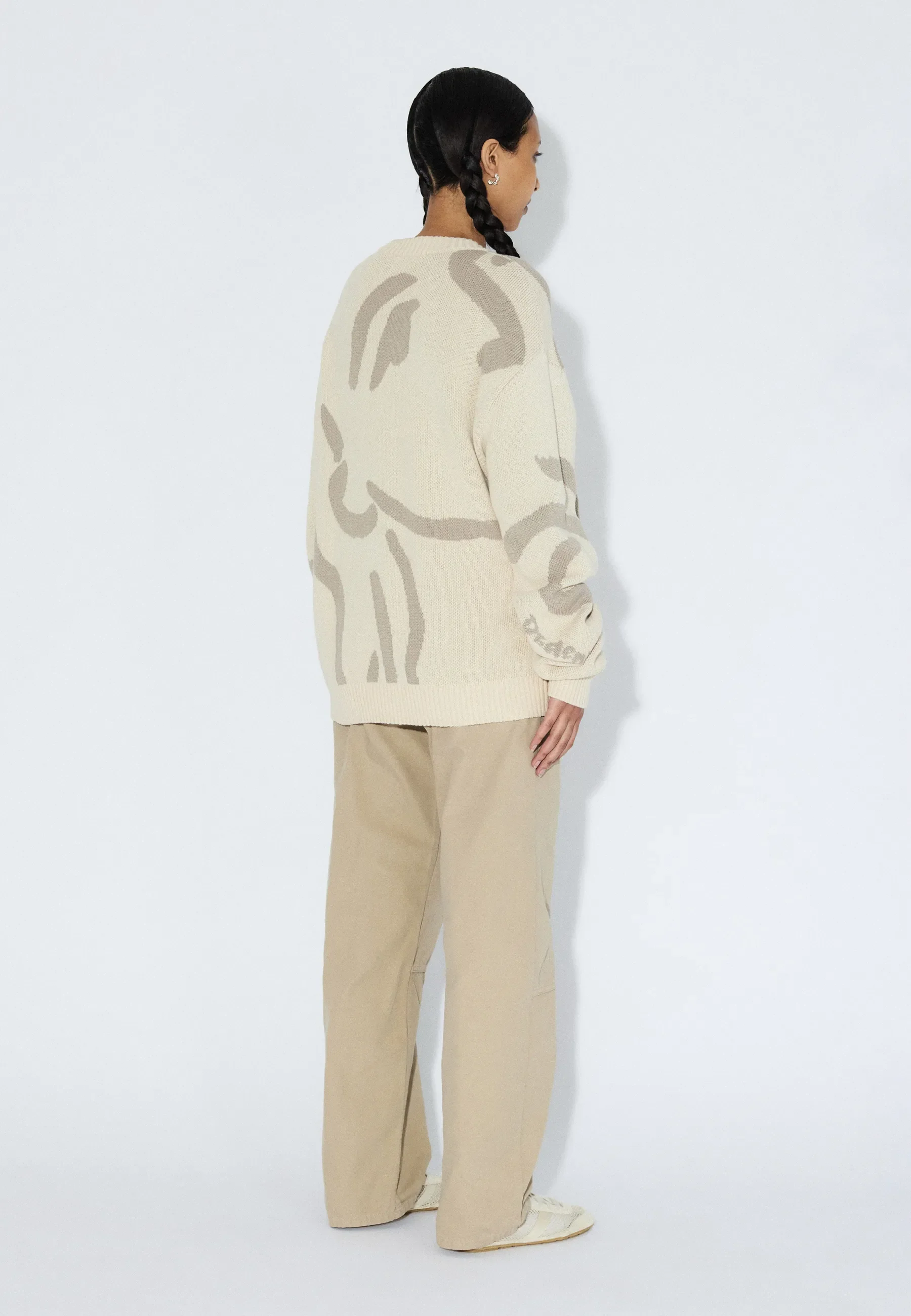 Mic Sweater - Ecru Big Draw - Image 11