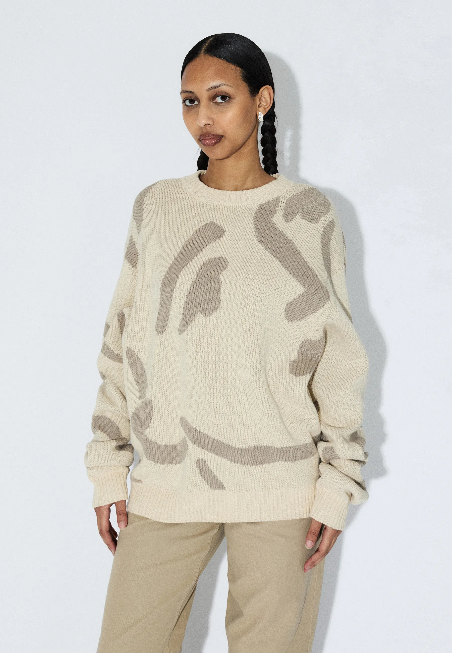 Mic Sweater - Ecru Big Draw - Image 13