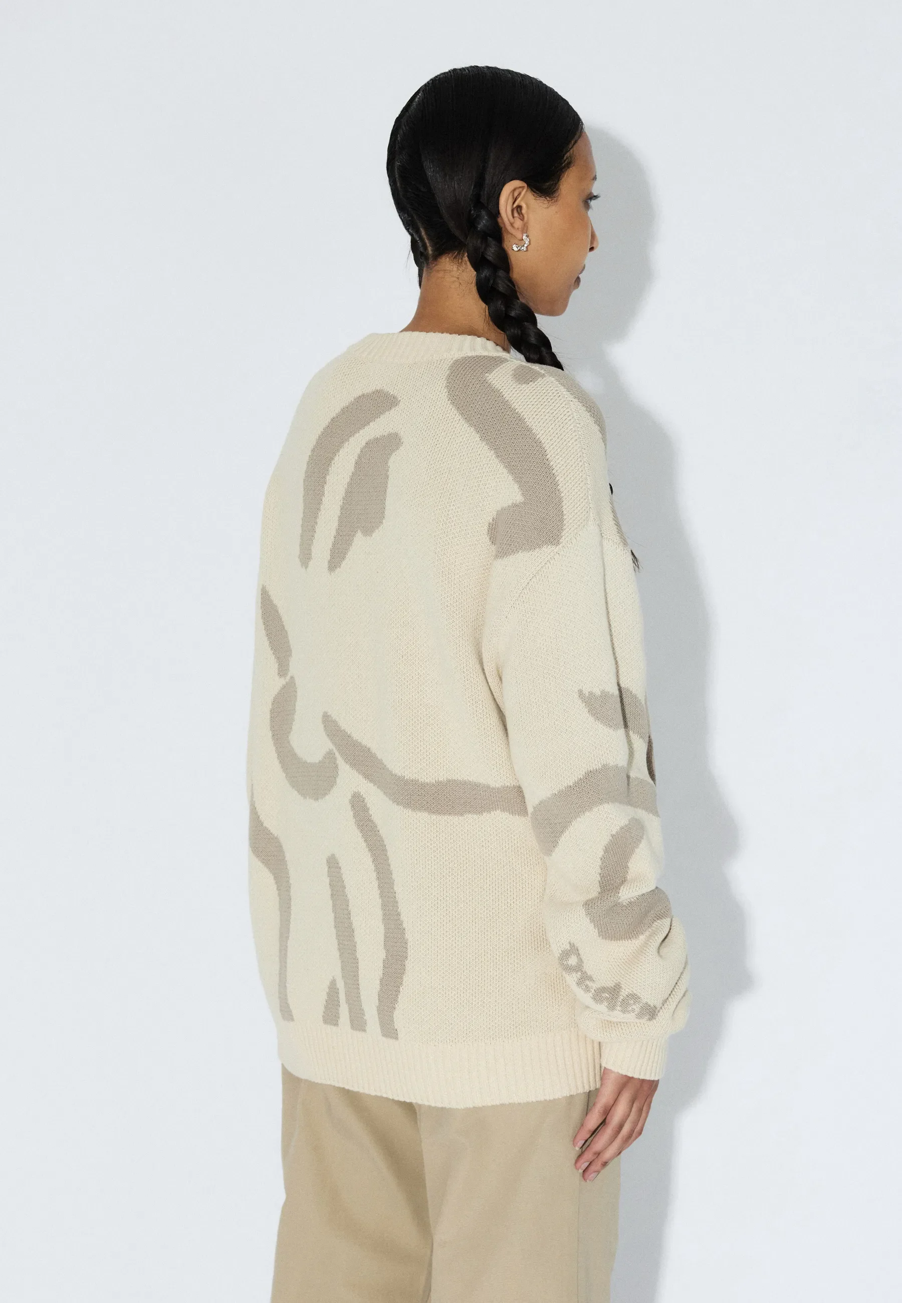 Mic Sweater - Ecru Big Draw - Image 14