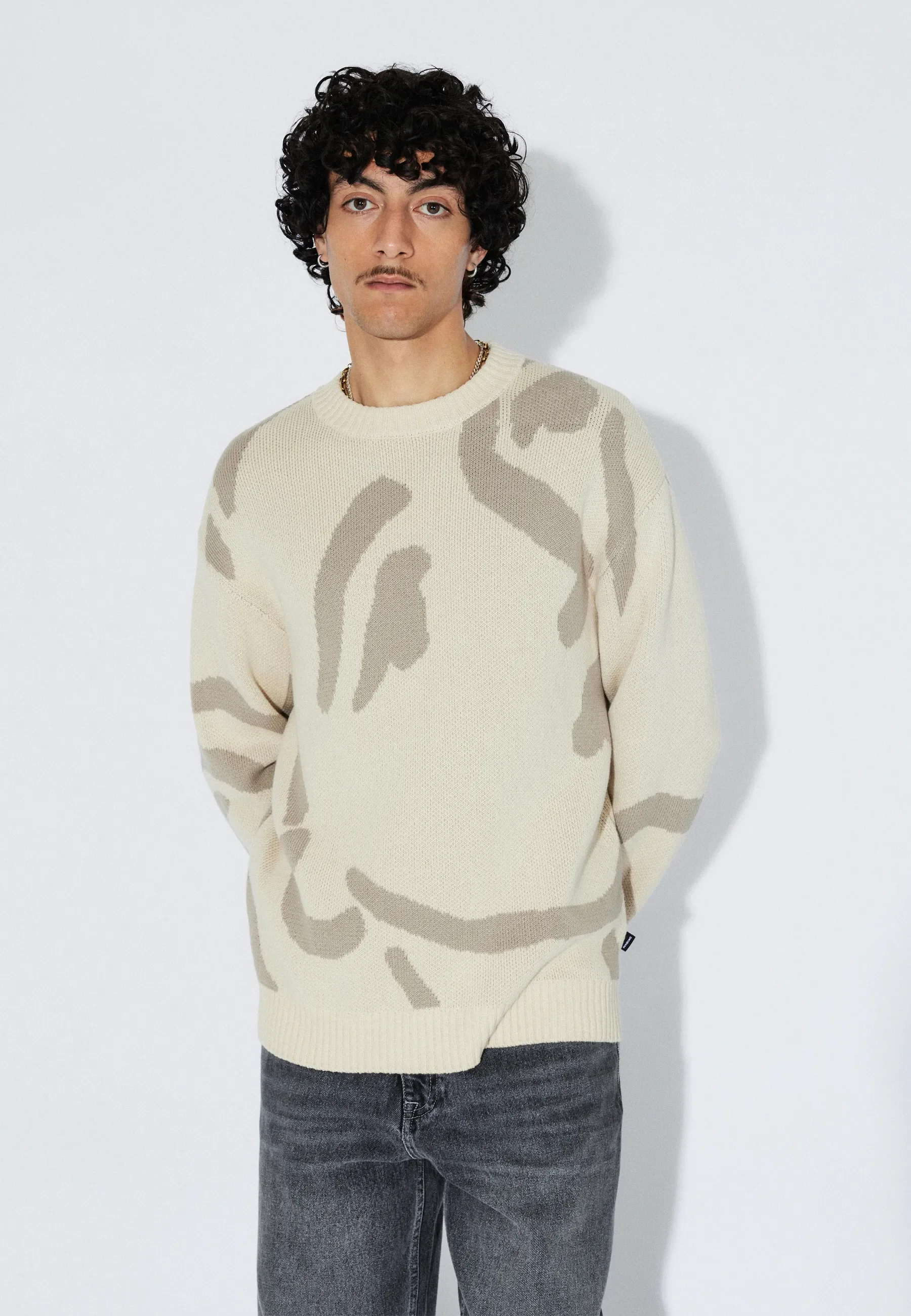 Mic Sweater - Ecru Big Draw - Image 5