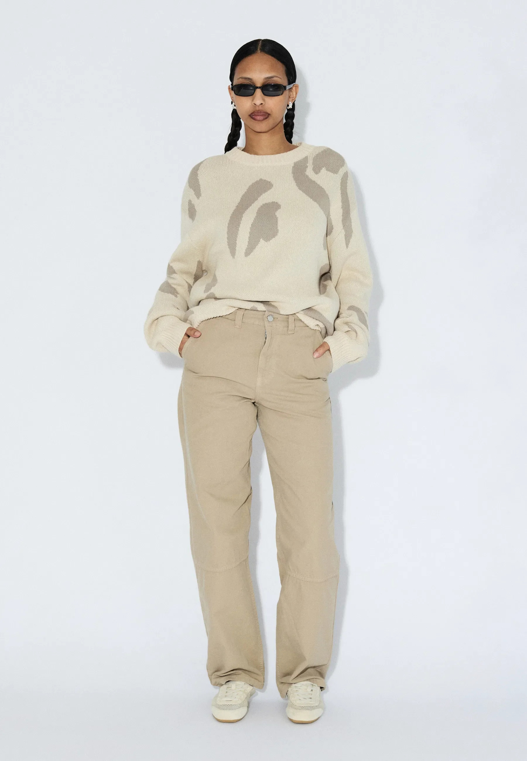 Mic Sweater - Ecru Big Draw - Image 7