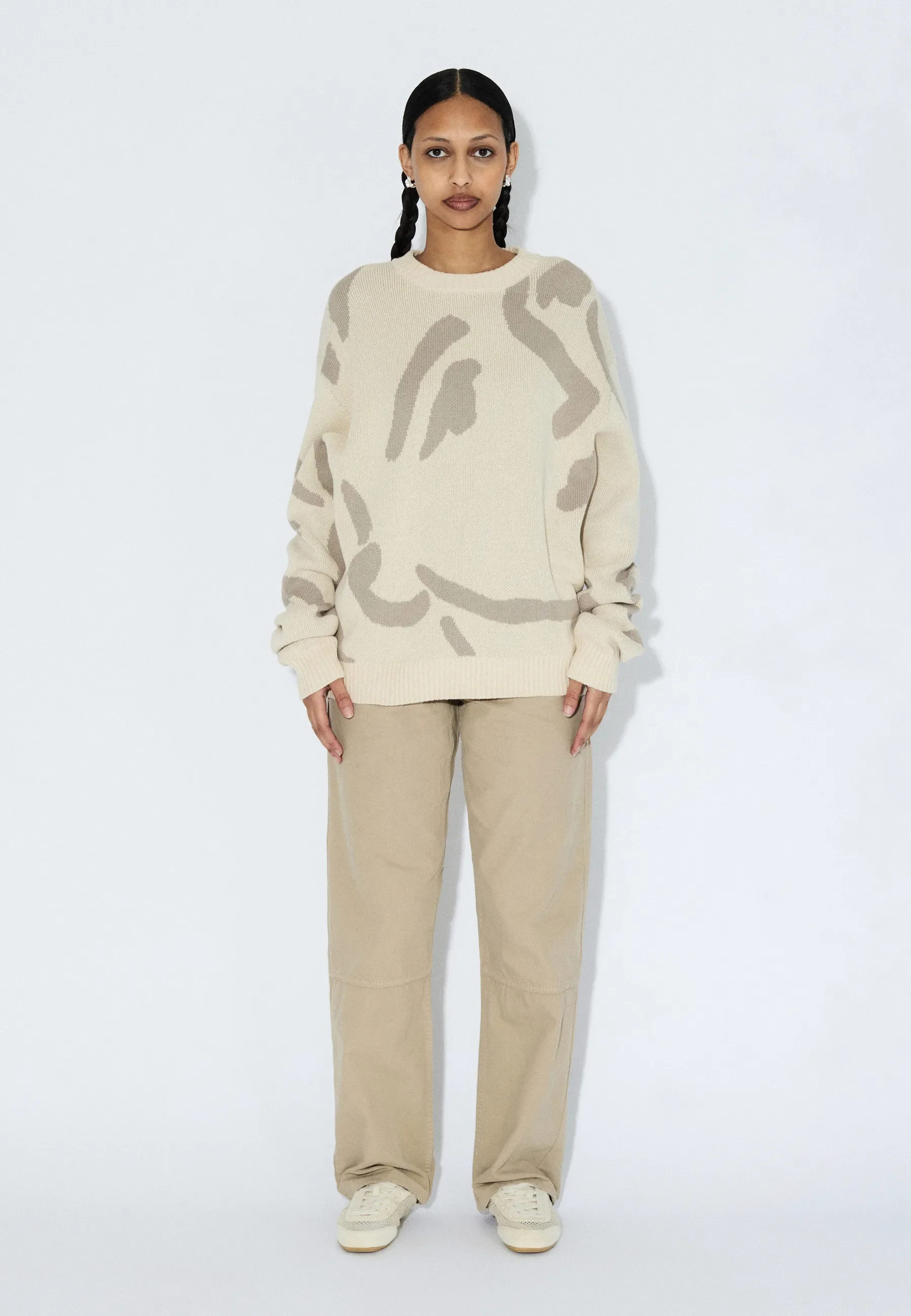 Mic Sweater - Ecru Big Draw - Image 8