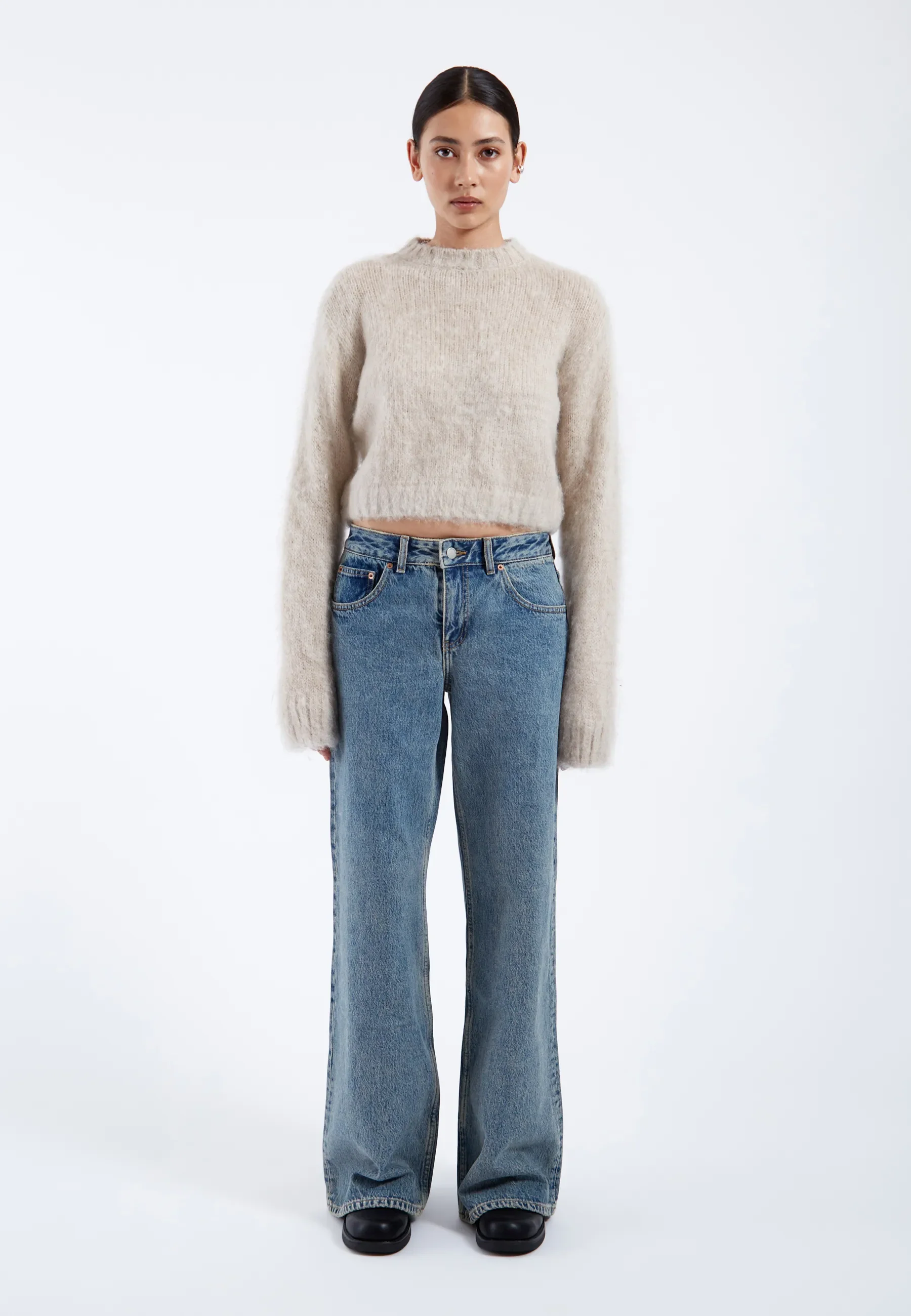 Moira Sweater - Brushed Silver Lining - Image 3