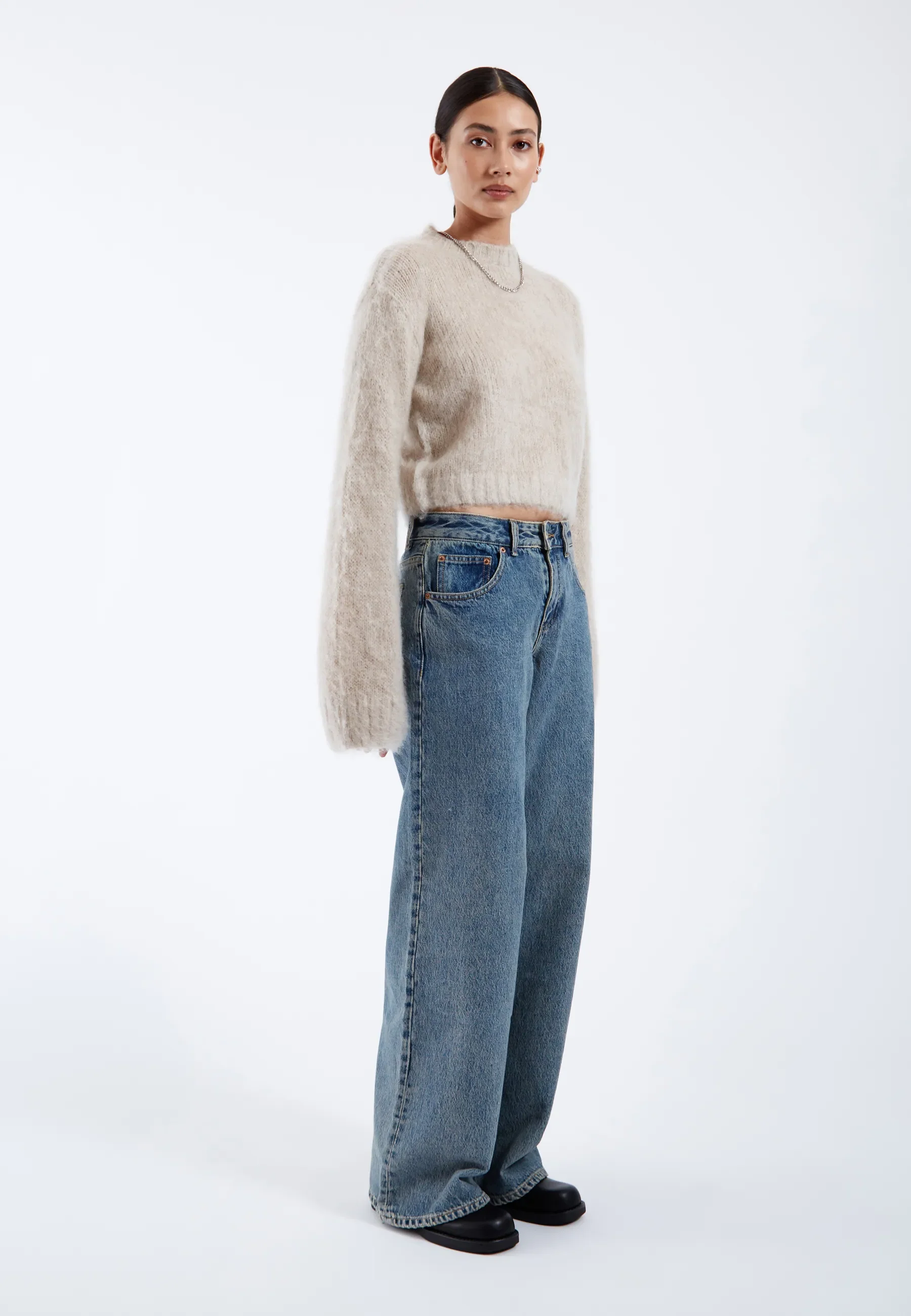 Moira Sweater - Brushed Silver Lining - Image 9