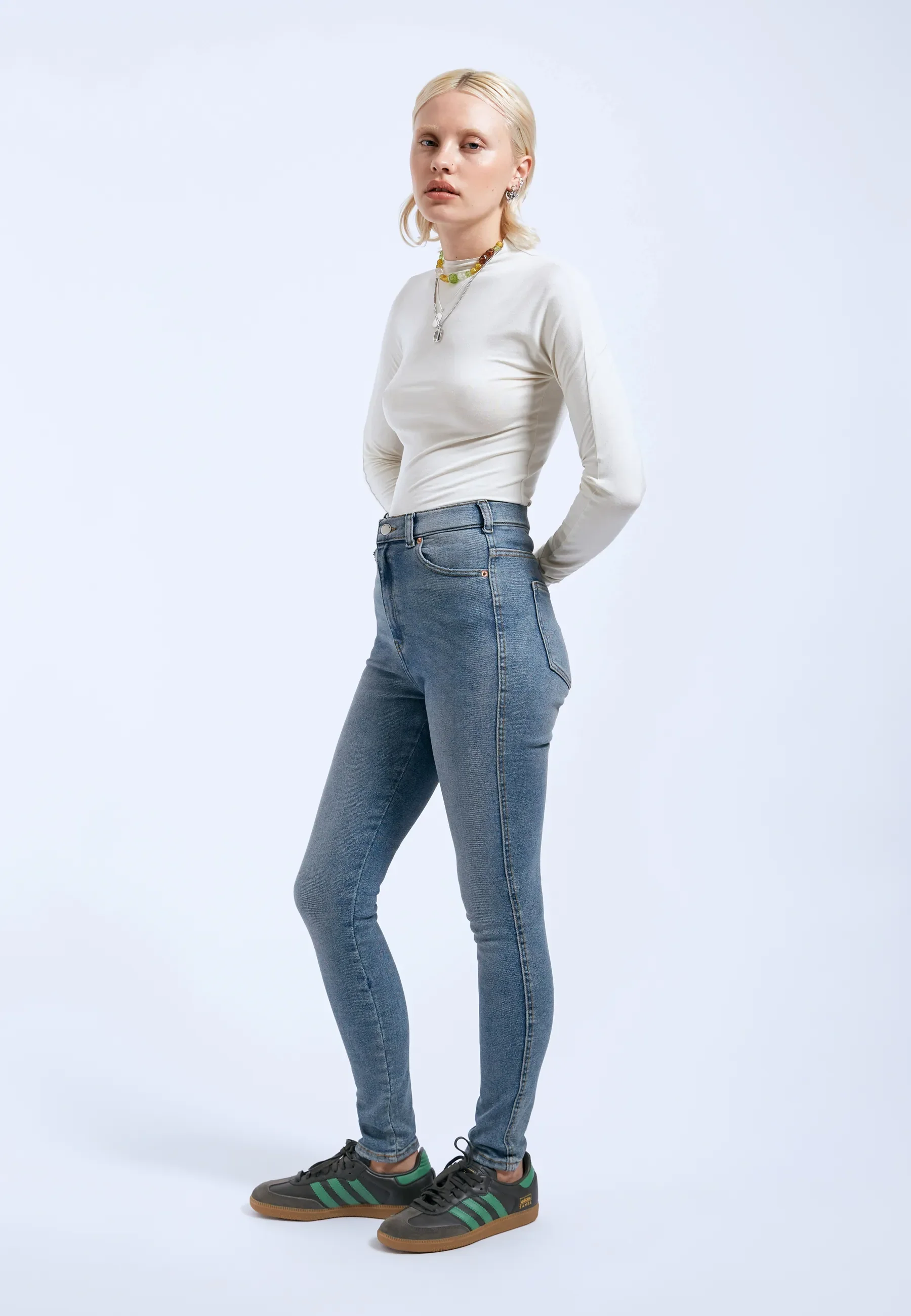 Moxy High Skinny - Cape Mid Dirt Used
