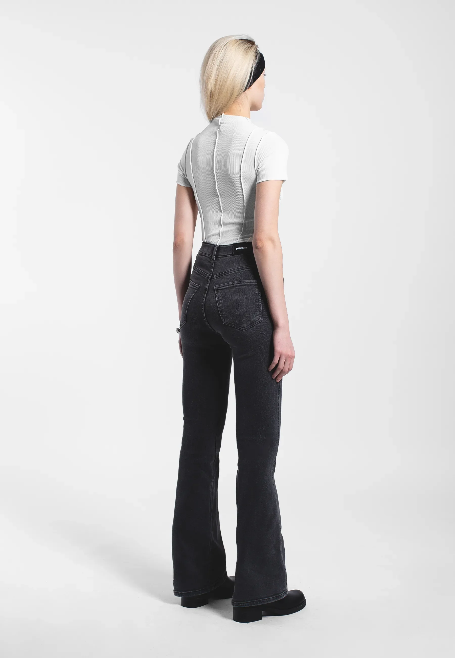 Moxy High Flare - Dark Grey Mist - Image 3