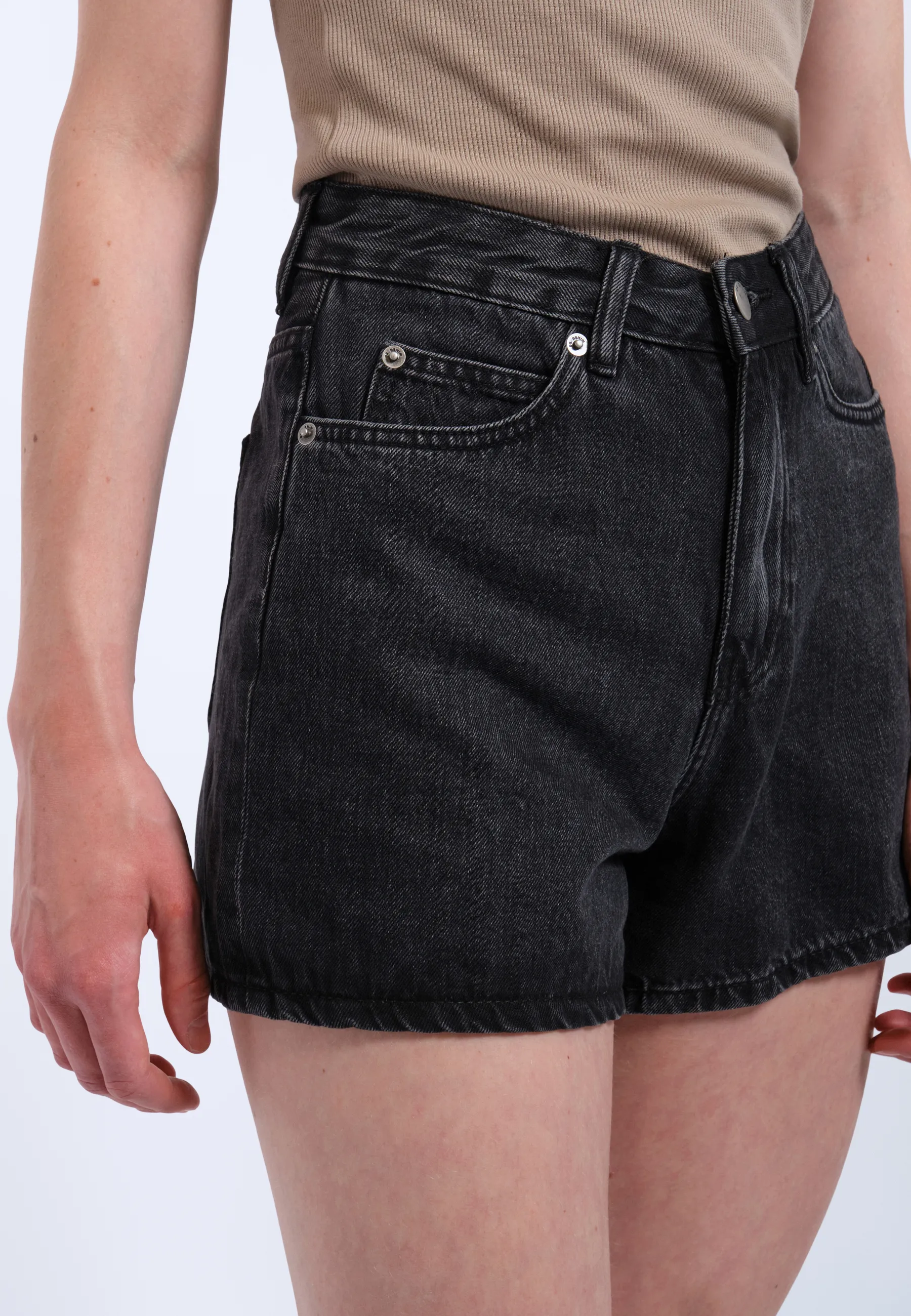 Nora Shorts - Retro Black - Image 8