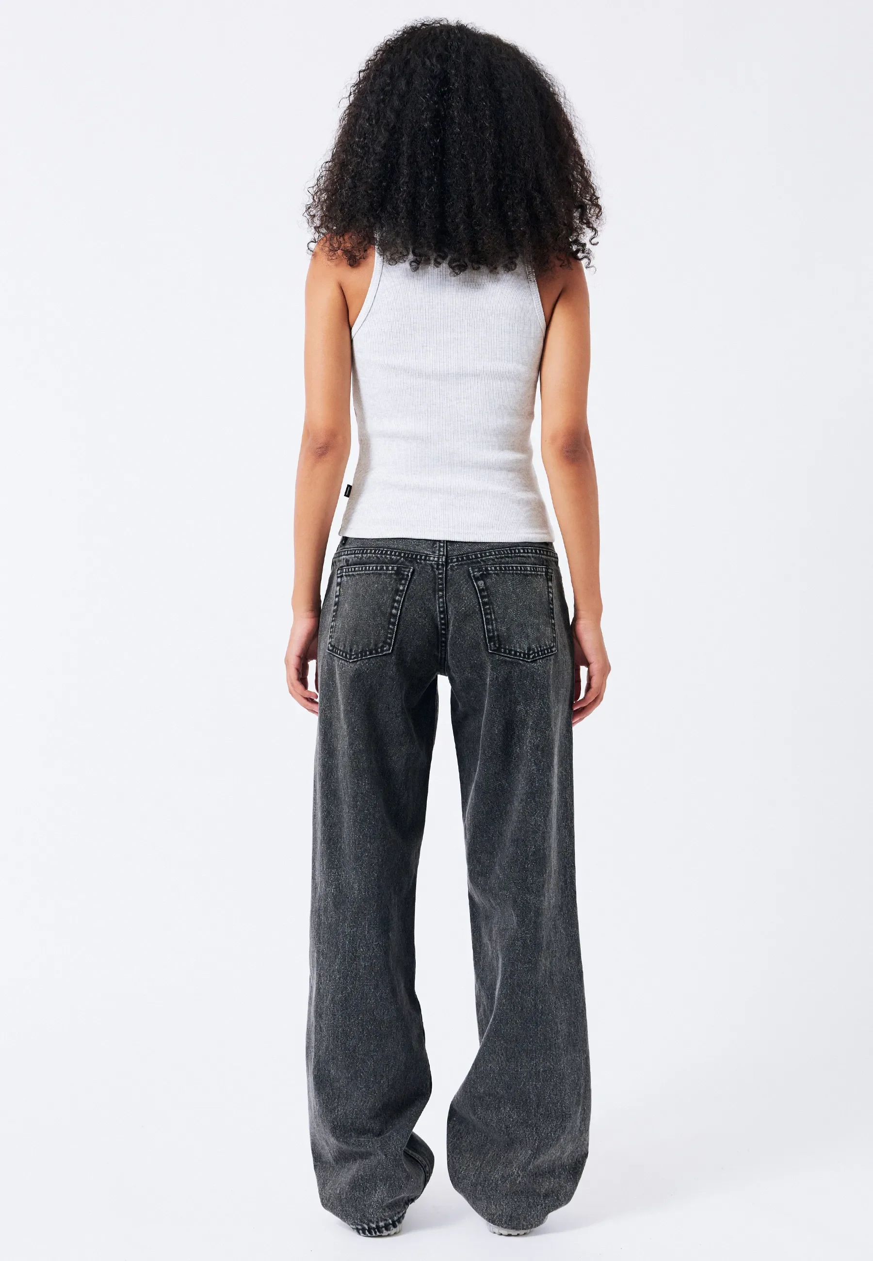 Nyla Top - Light Grey Melange - Image 5