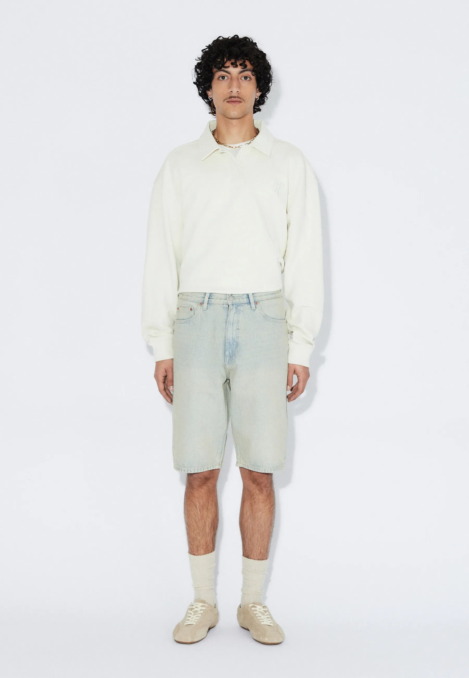 Omar Shorts - Stream Light Sand - Image 2