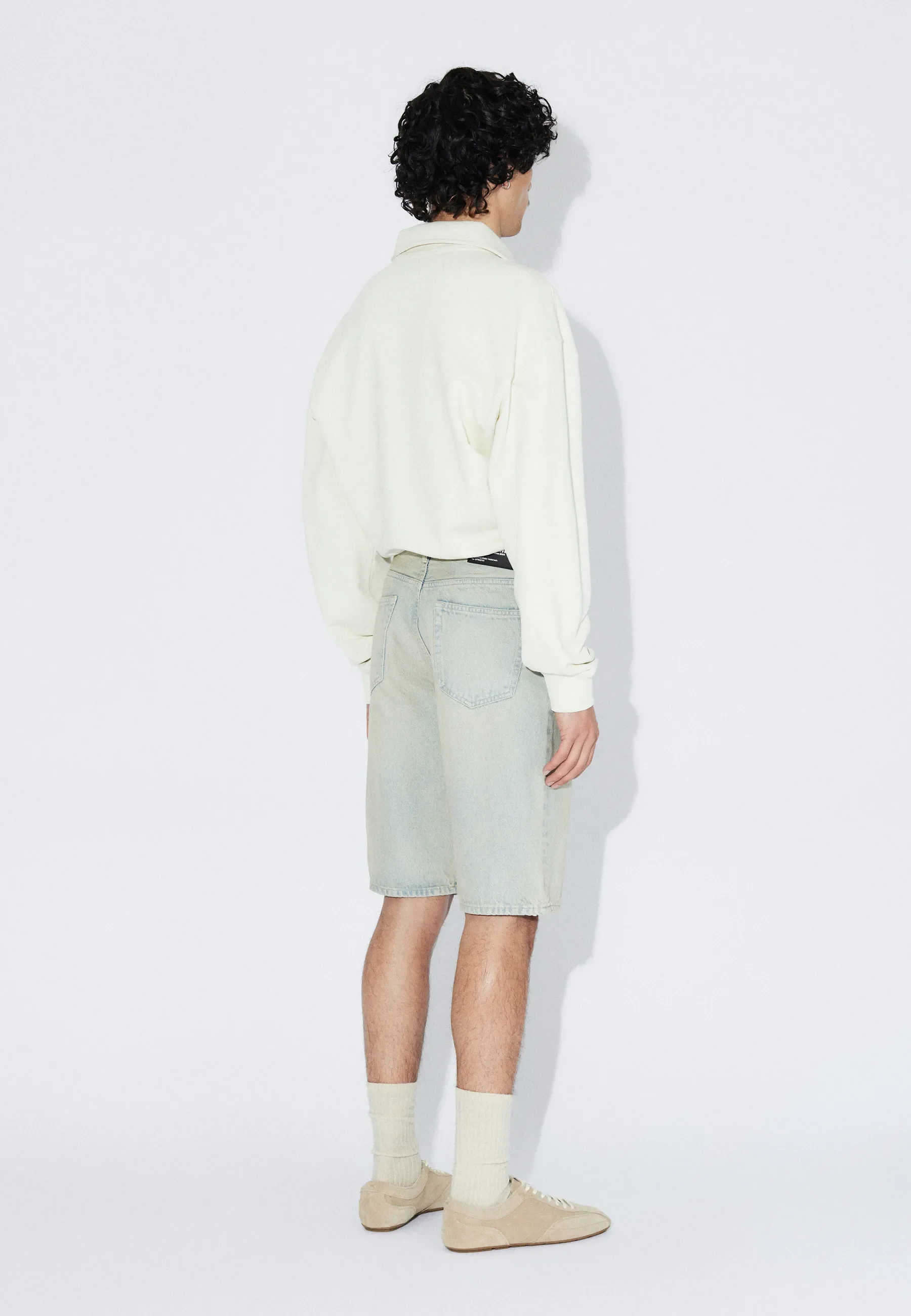 Omar Shorts - Stream Light Sand - Image 4