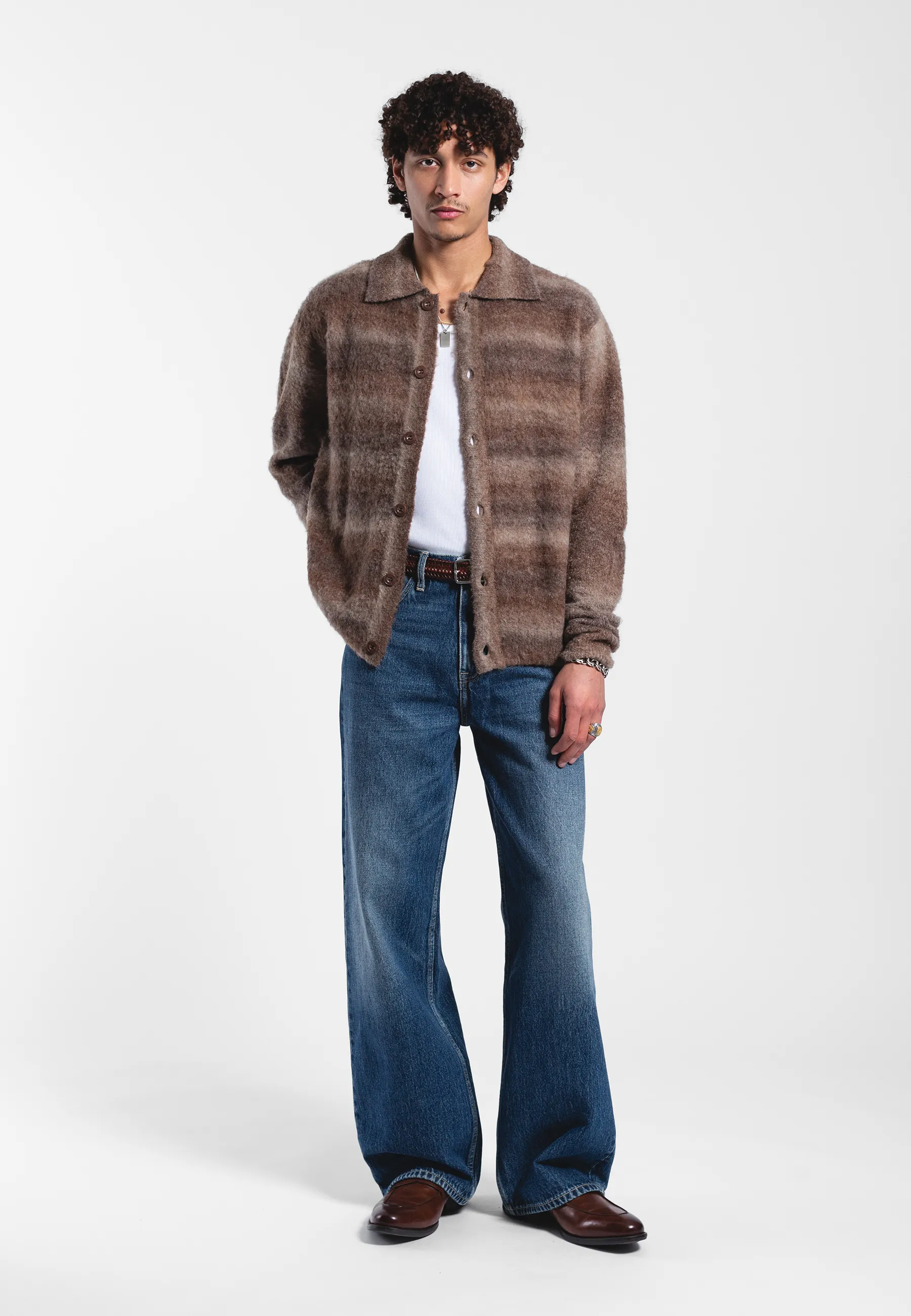 Quillion Sweater - Fade Brown - Image 2
